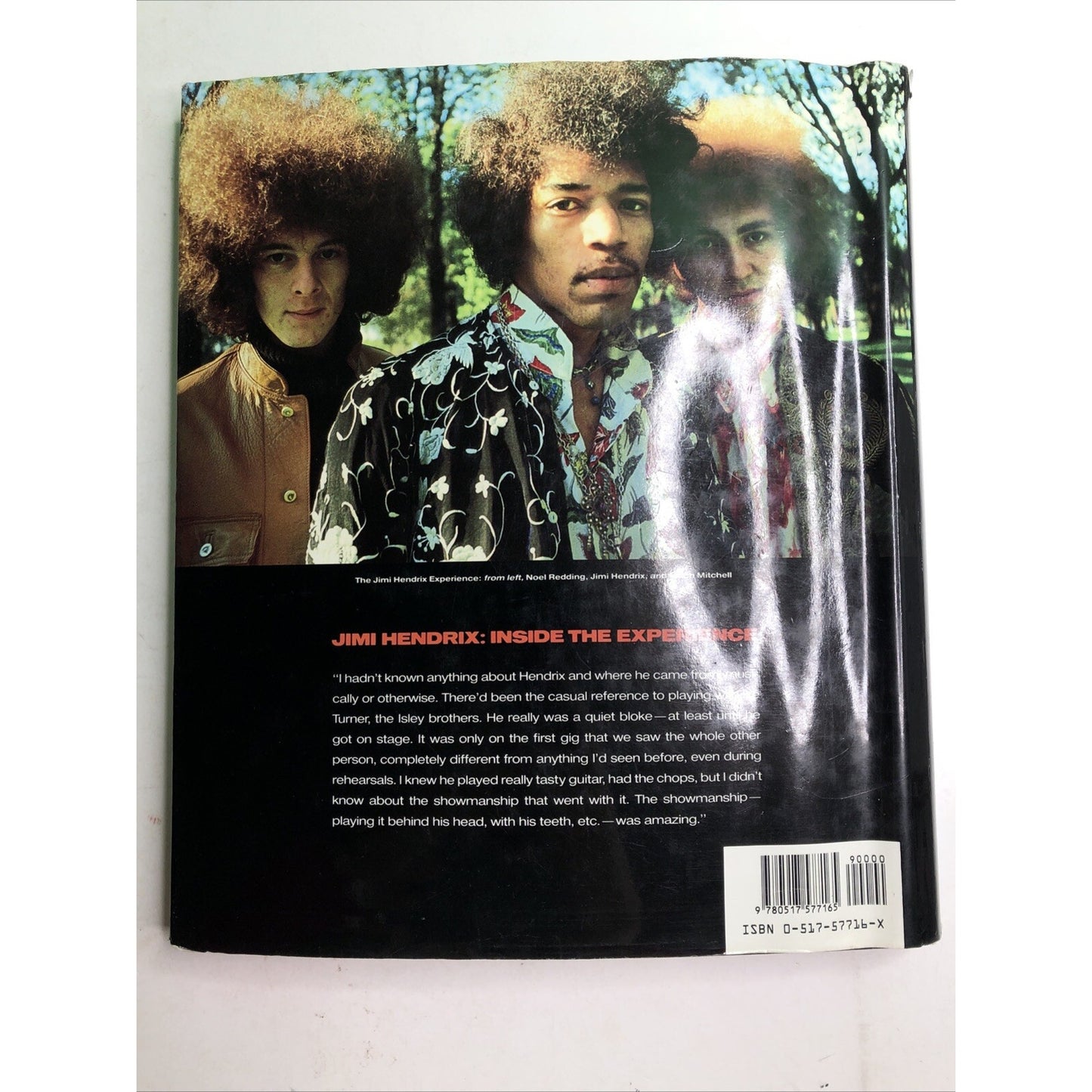 Jimi Hendrix: Inside The Experience by Mitch Mitchell John Platt 1990 HC Warped