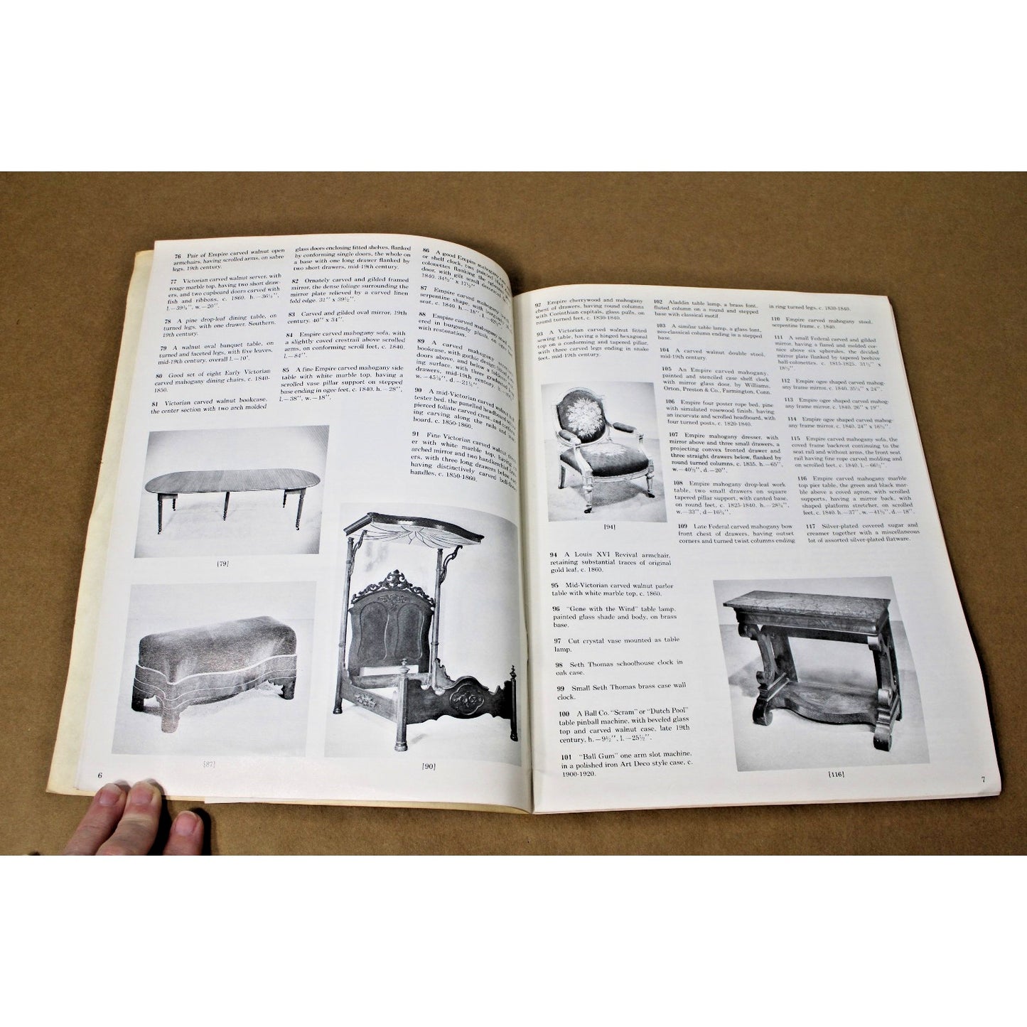 Morton's Auction New Orleans American Furniture and Decorative Arts Catalog 1980