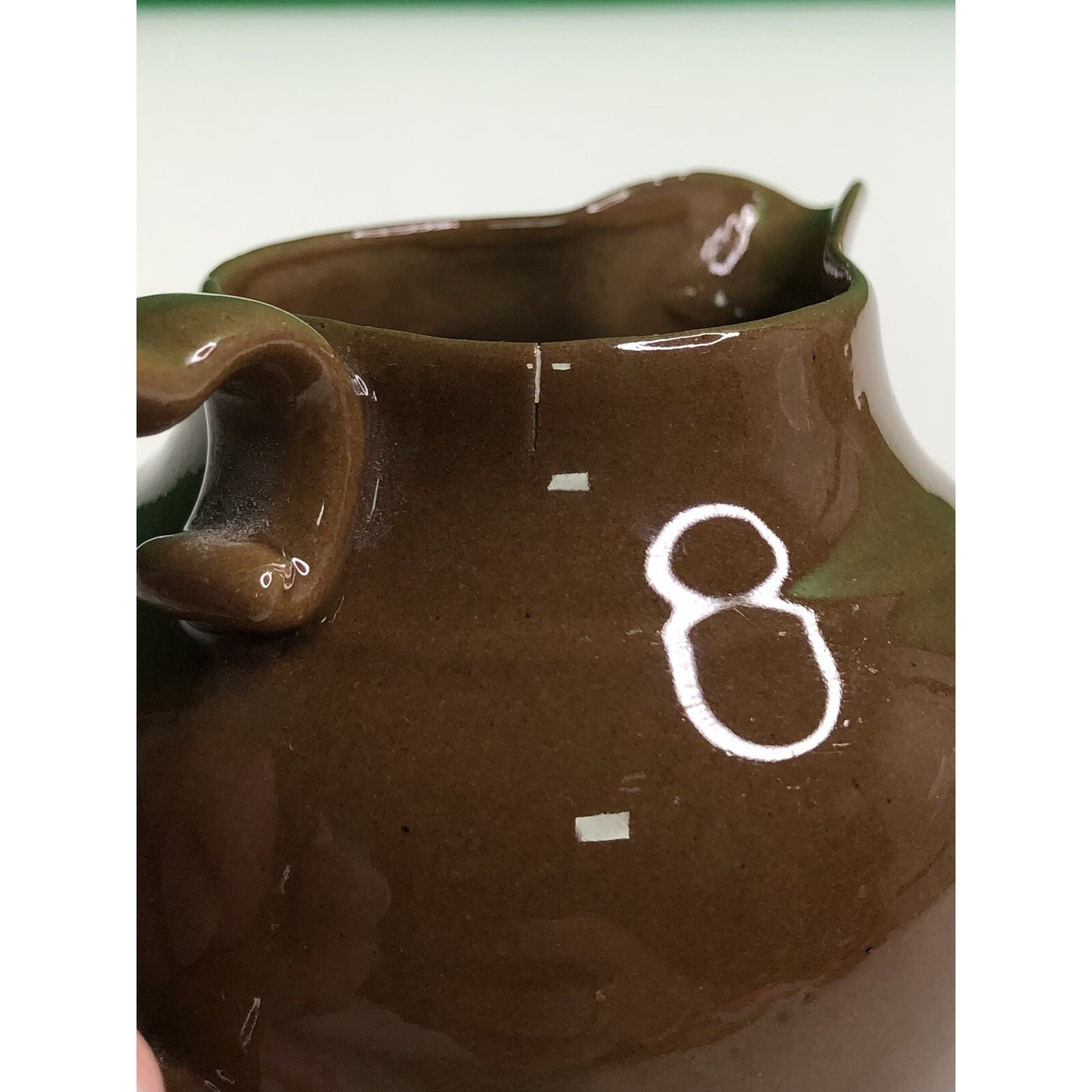 Vintage PALIN THORLEY CREAMER Pitcher Williamsburg Virginia Pottery