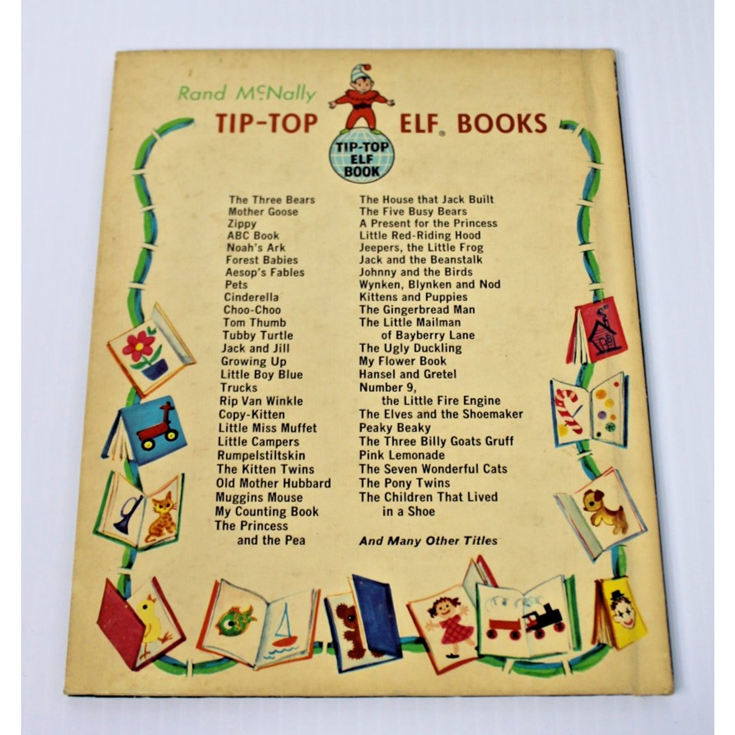 Vintage 1950 Junior Elf Book- Johnny and the Birds by Ian Munn, Rand McNally