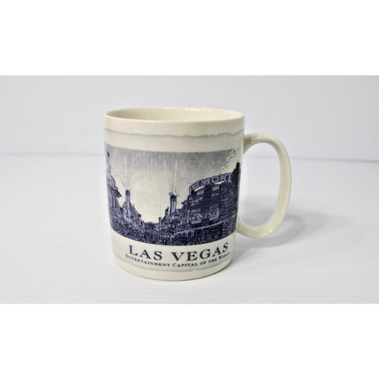 Starbucks Coffee Cup Architecture Series Mug 2006 Las Vegas Entertainment 18 oz