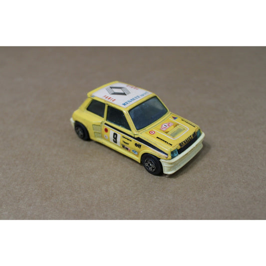 Vintage 1/43 Car, Bburago Burago–Renault 5 R5 Turbo Montecarlo #9 (Italy)