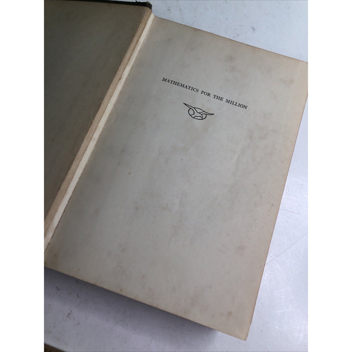 Mathematics for the Million Lancelot Hogben 1937
