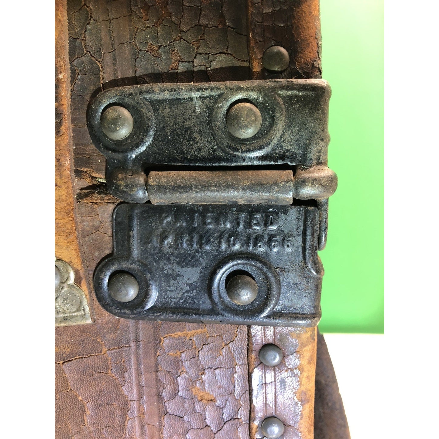 Circa 1800’s Trunk Knights Templar Masons Mobile Alabama ALA AL Percy B. Dixon