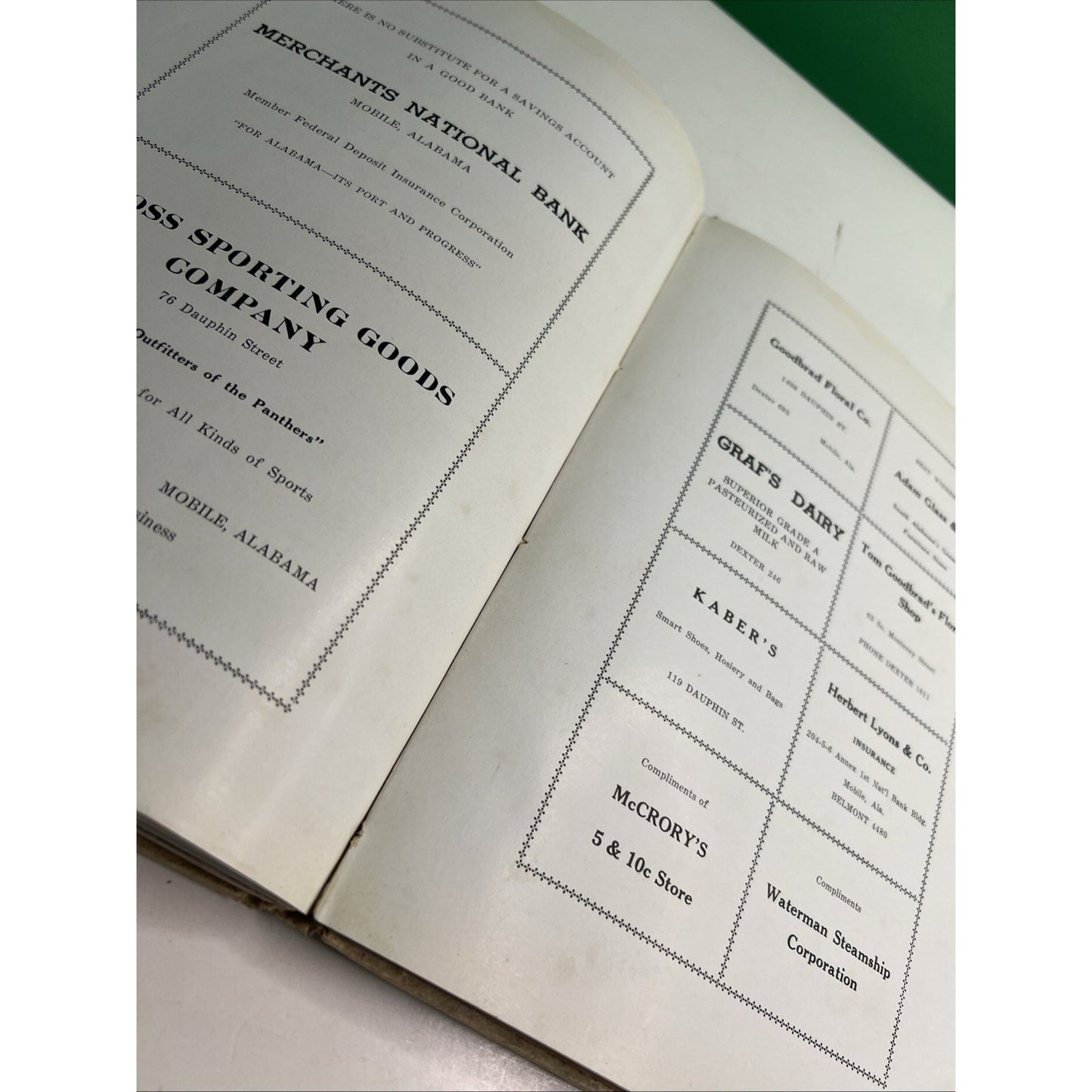 1941 Mohian Murphy High School Yearbook Mobile AL Alabama
