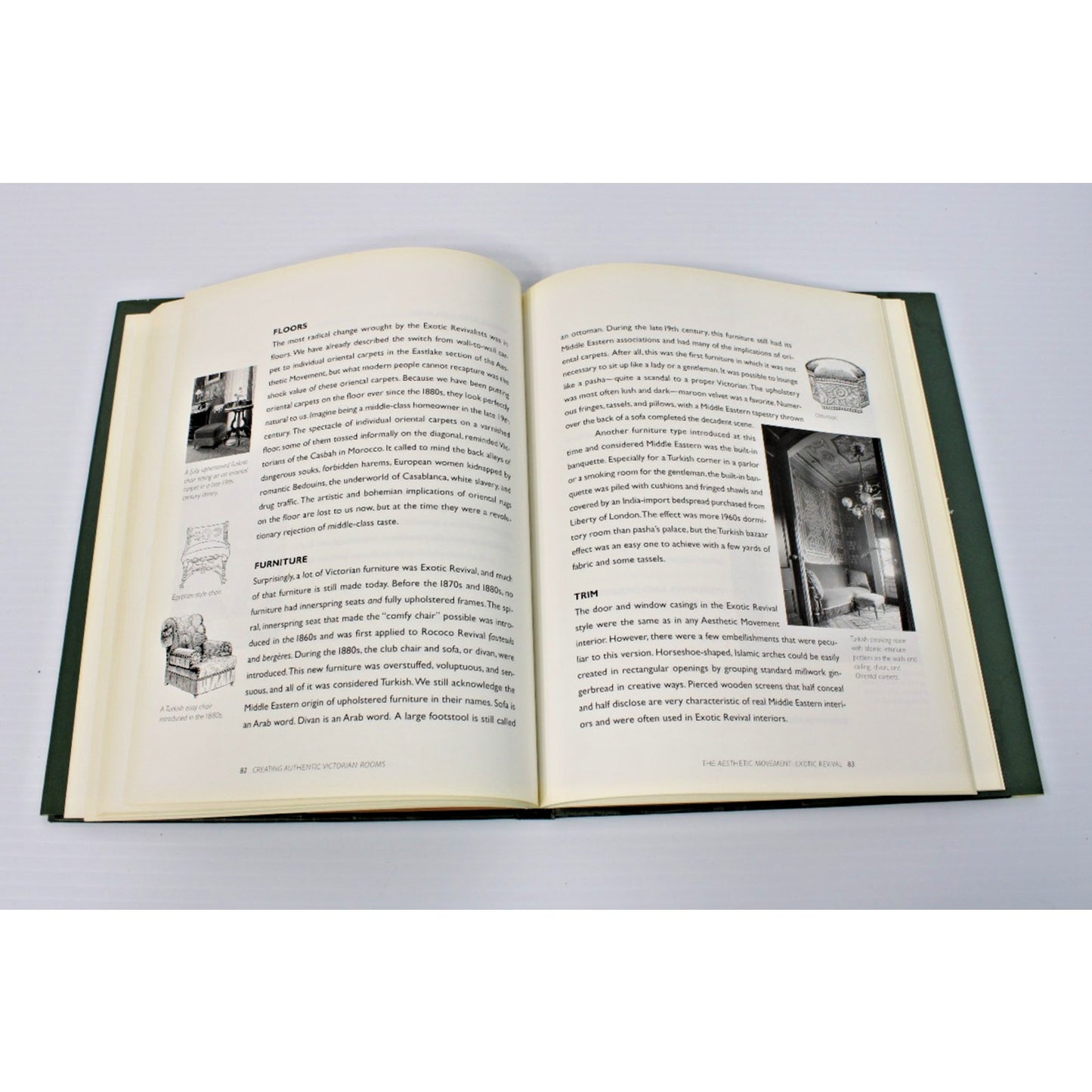 Creating Authentic Victorian Rooms- Elan & Susan Zingman-Leith 1995 HC/ DJ Decor