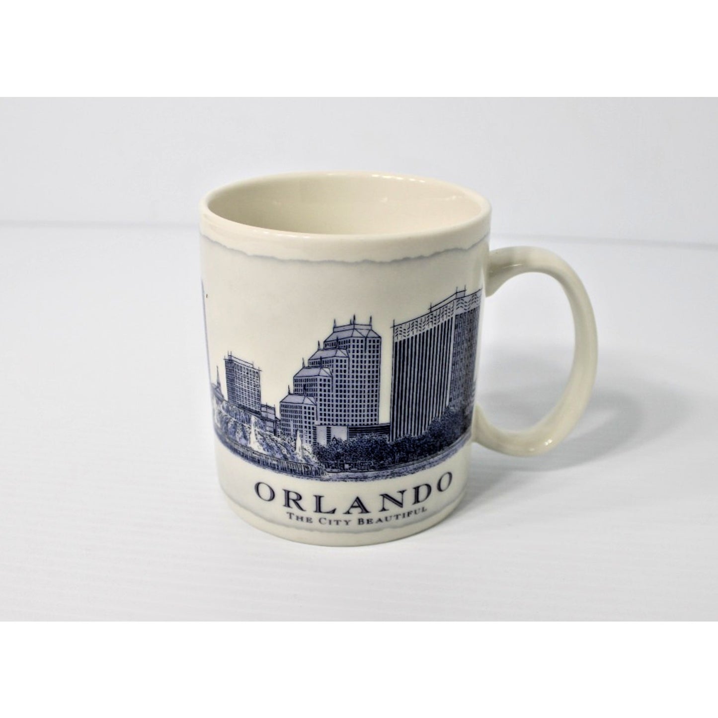 Starbucks Coffee Cup Architecture Series Mug 2008 Orlando FL 18 oz