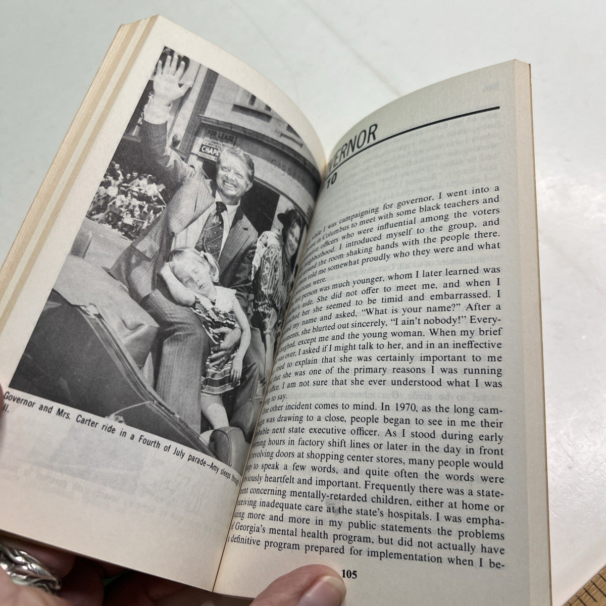 Why Not the Best? Why One Man Is Optimistic by Jimmy Carter 1975 PB Illustrated