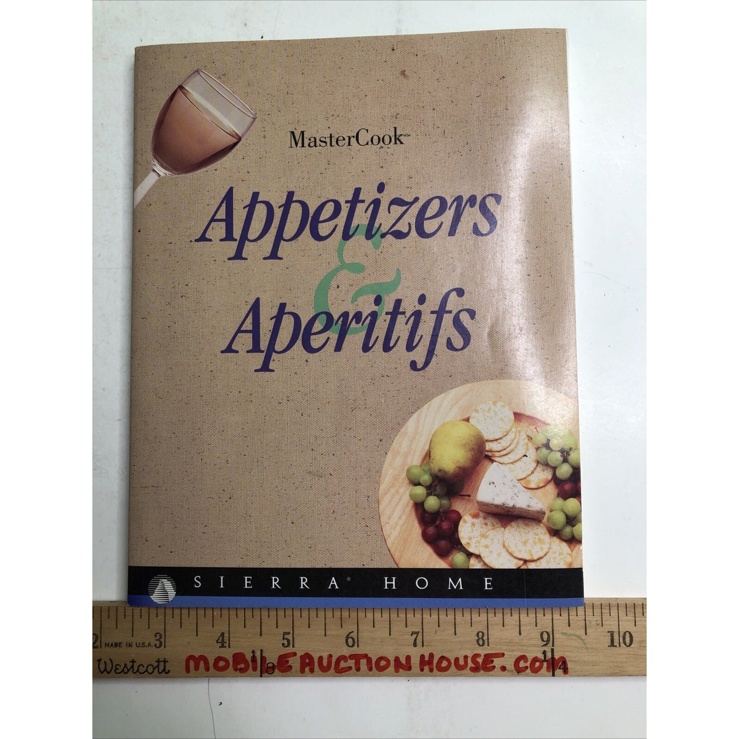 Master Cook Appetizers & Aperitifs (1997, Paperback) by SIERRRA HOME
