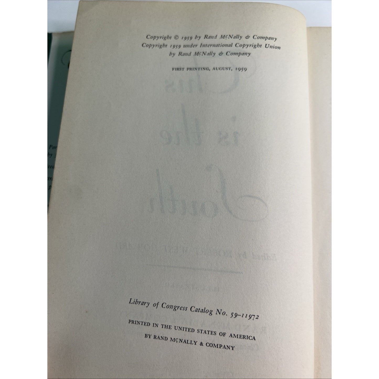 This is the South Edited by Robert West Howard 1959 HC DJ Illustrated Ex Library