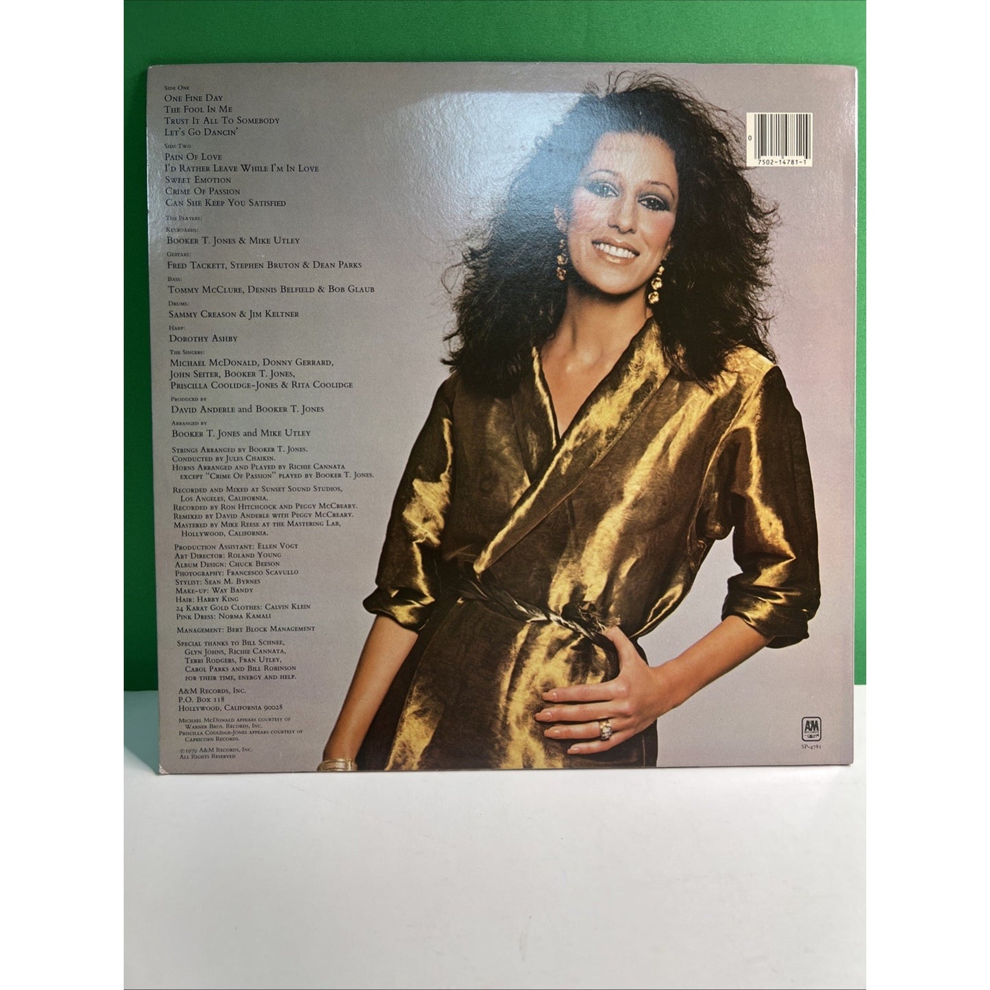 Lot 3 Vinyl LP Records RITA COOLIDGE Love Me Again, Satisfied, Anytime Anywhere