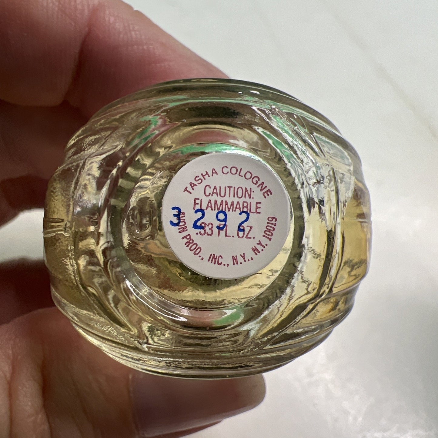 Avon Fragrance Petites Tasha .33 FL OZ Fluid Mini Perfume Bottle with Box