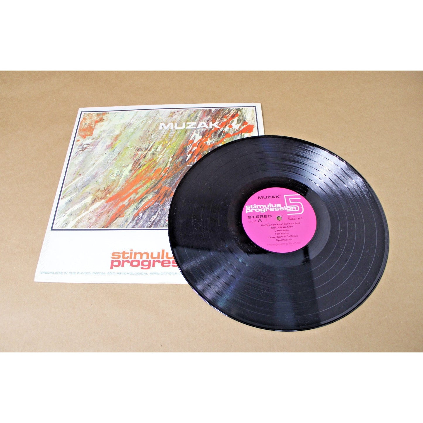 Vintage 1973 Muzak- Stimulus Progression 5, Loops, Samples, DJ Clean