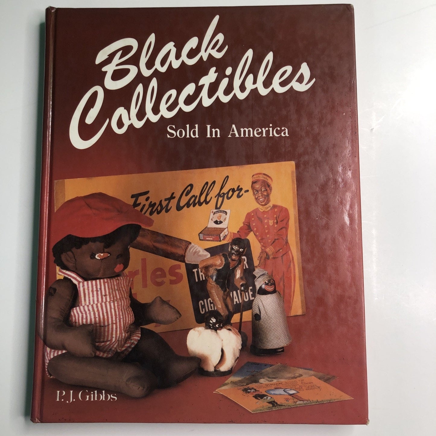BLACK COLLECTIBLES SOLD IN AMERICA by P.J. Gibbs HARDCOVER Reference Price Guide