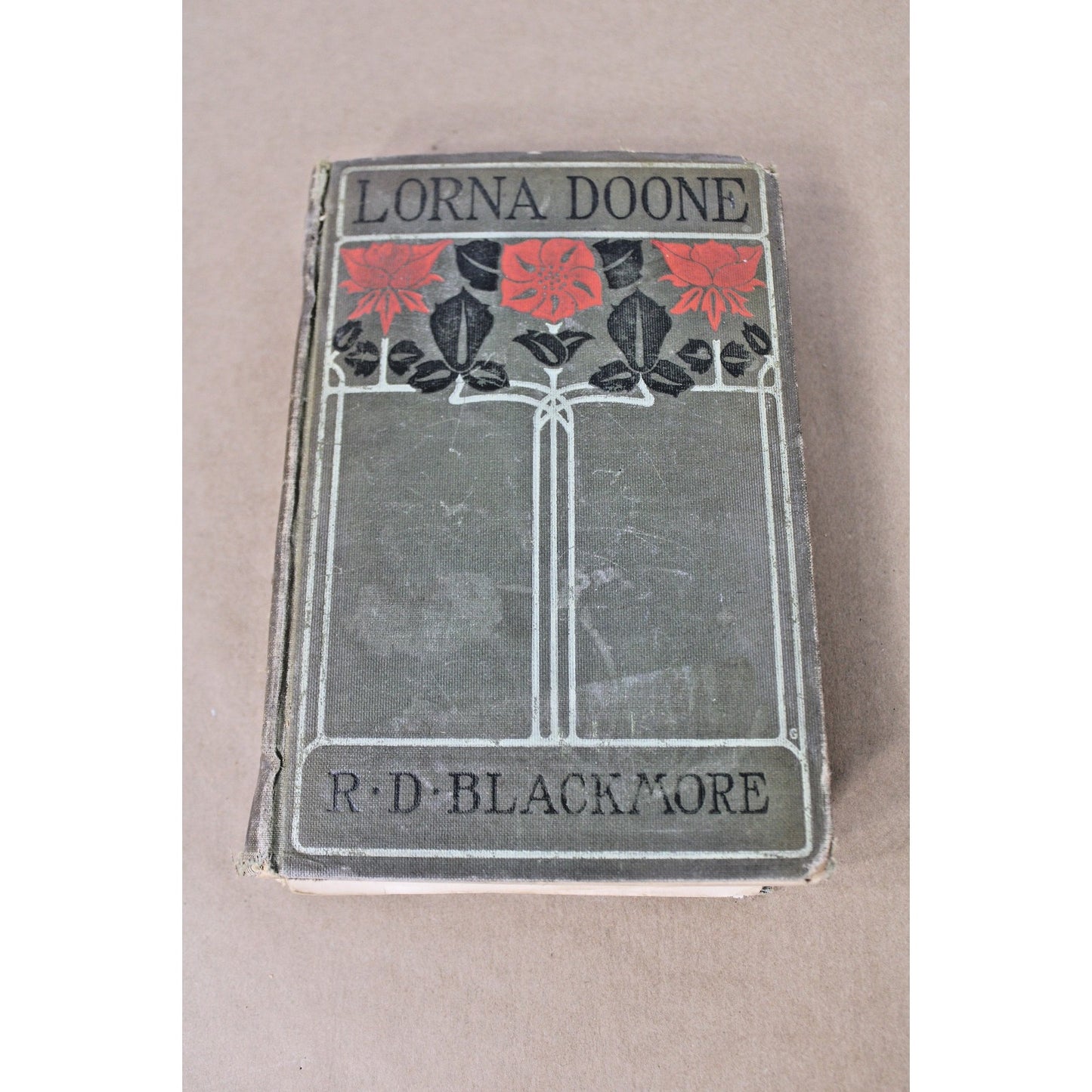 1889 Antique Book Lorna Doone R.D. Blackmore Published by Grosset & Dunlap