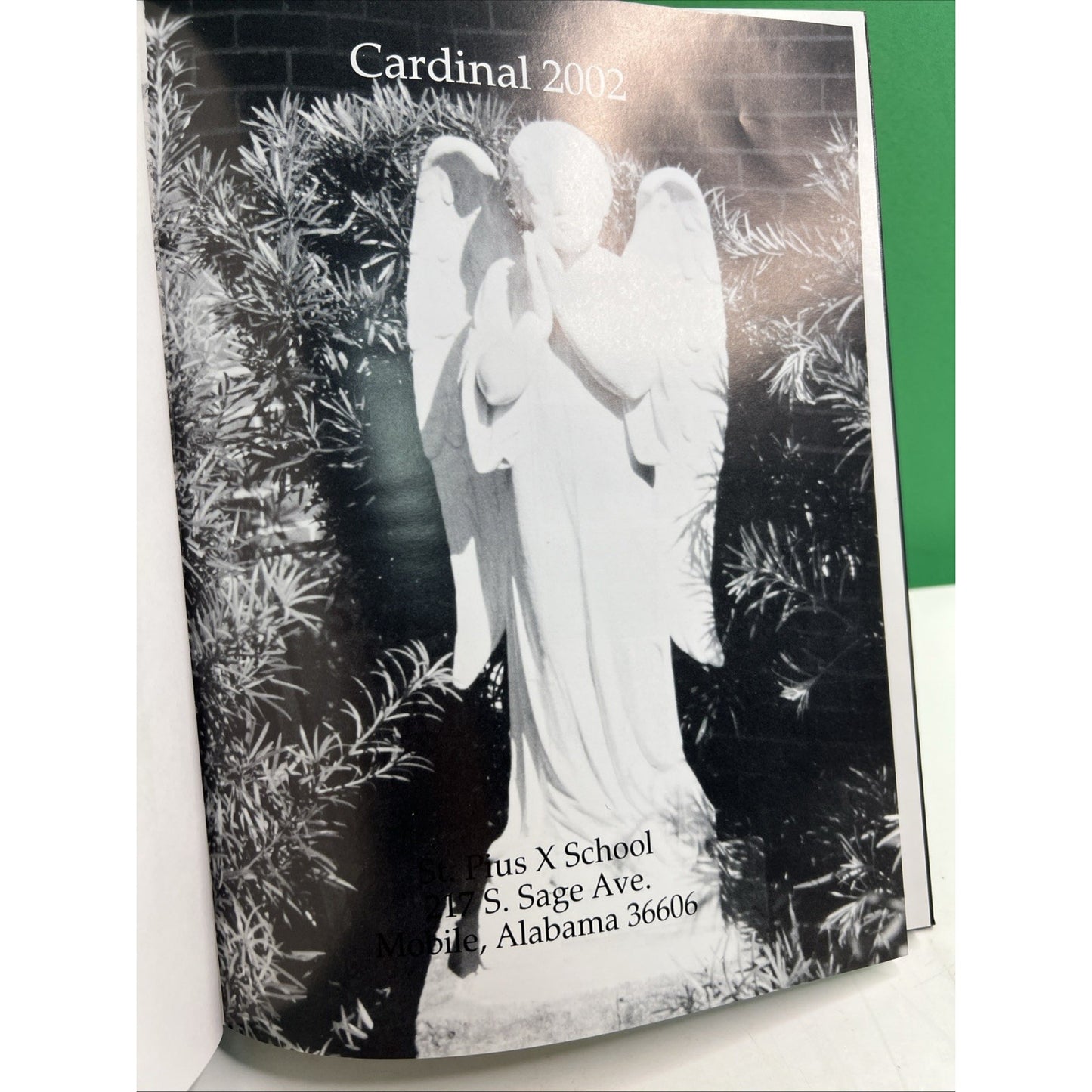 Saint Pius X Catholic School Yearbook 2002 Cardinal Mobile Alabama
