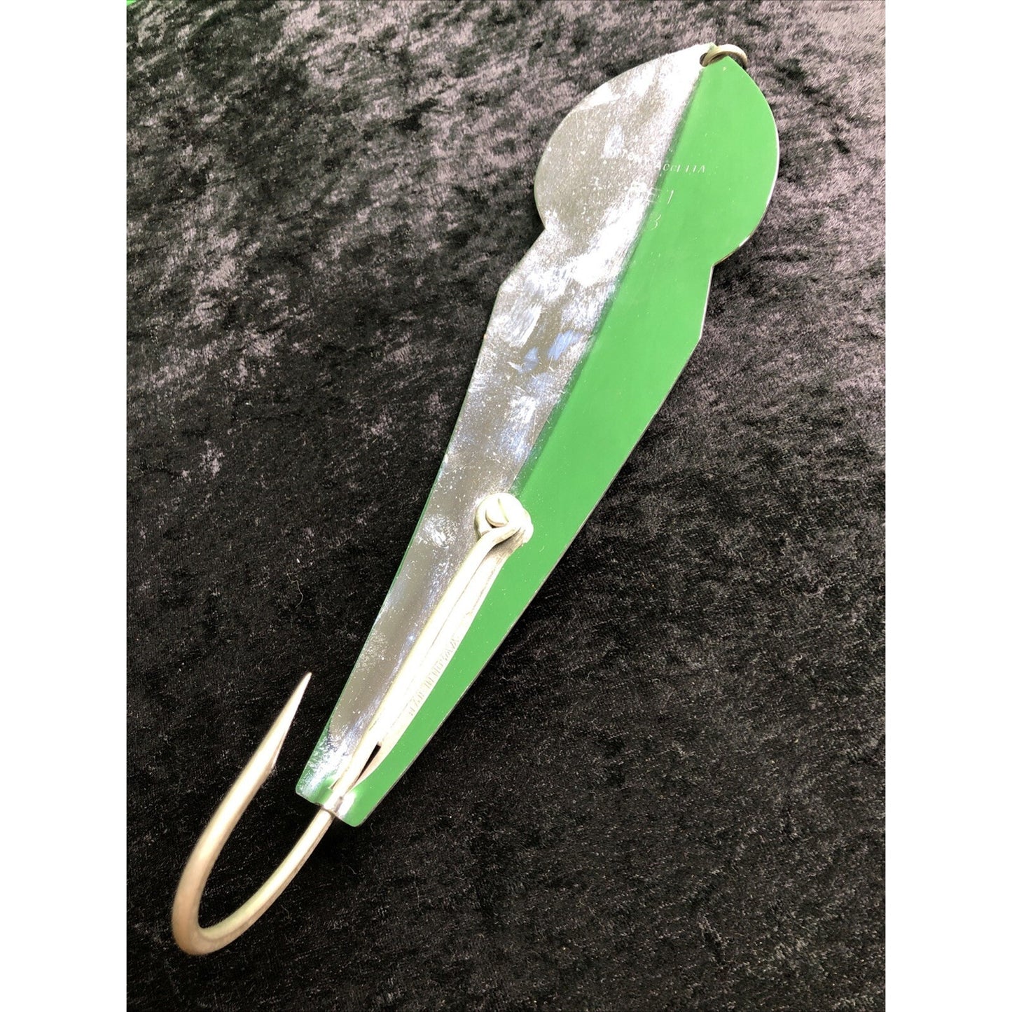 Vintage Tony Accetta Pet Spoon #23 12” Long Deep Sea Fishing Lure Trophy Game
