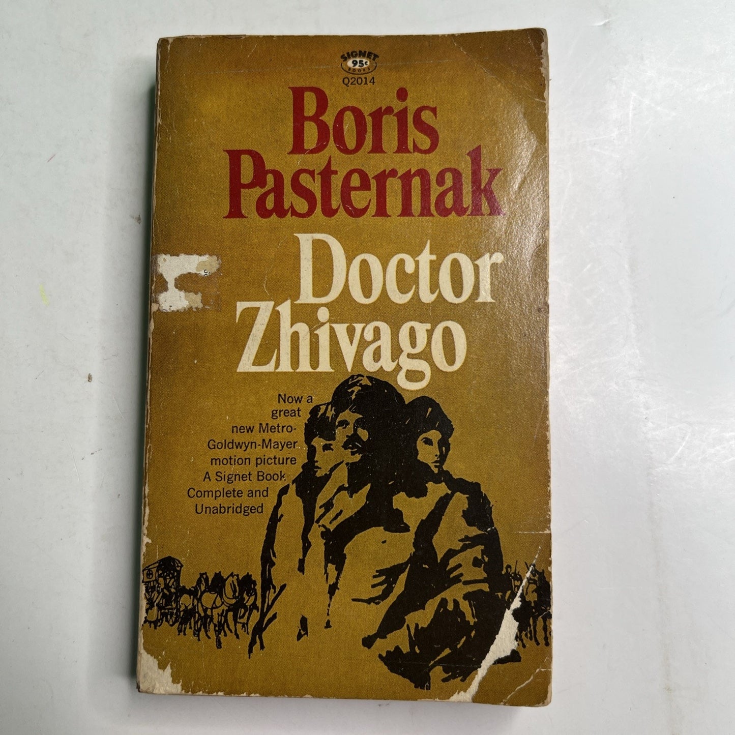 Doctor Zhivago Boris Pasternak 1958 Vintage Signet Classic Novel PB Literature