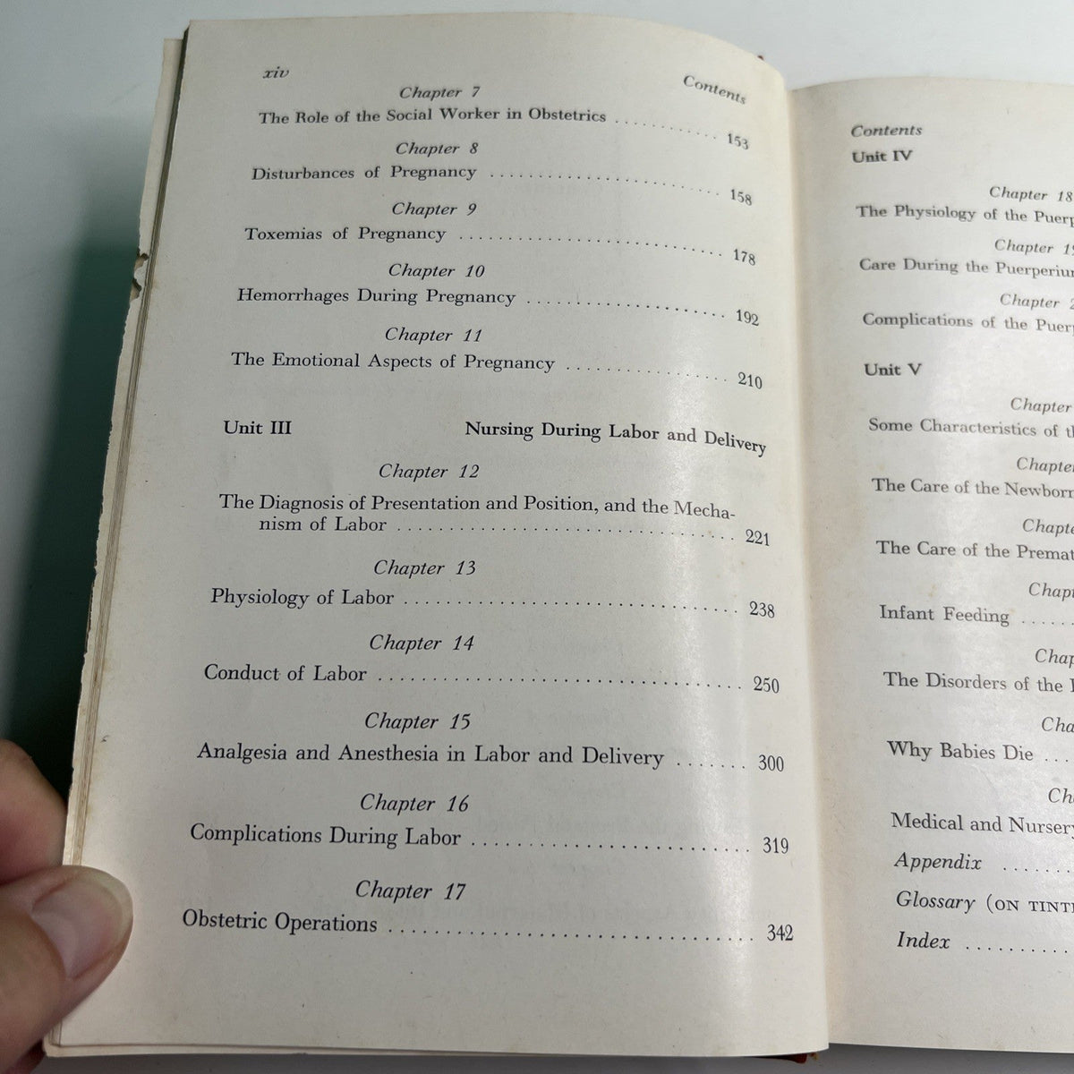 1953 DeLee's Obstetrics for Nurses by Davis and Sheckler Illustrated HC