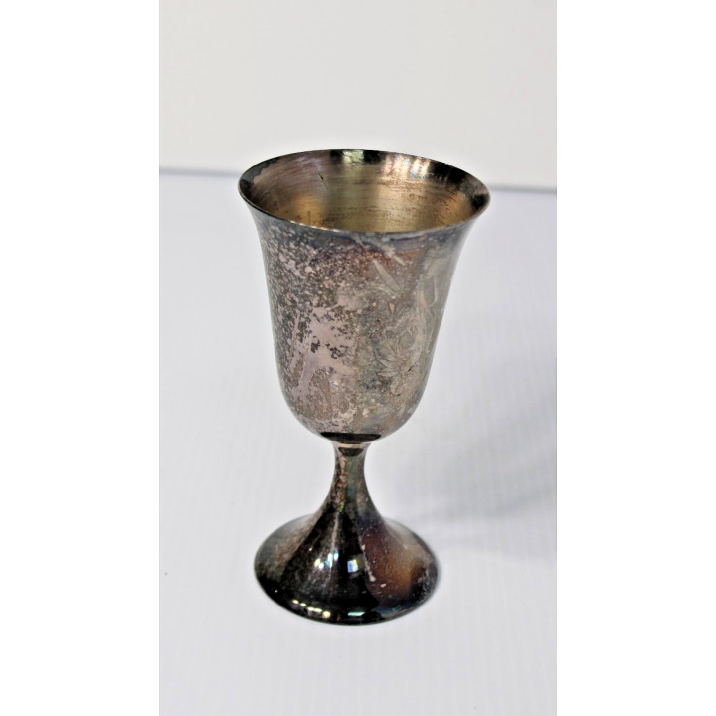 Vintage Silverplate Mobile, Alabama Mardi Gras Goblet Chalice Toasting Cup- 6"H