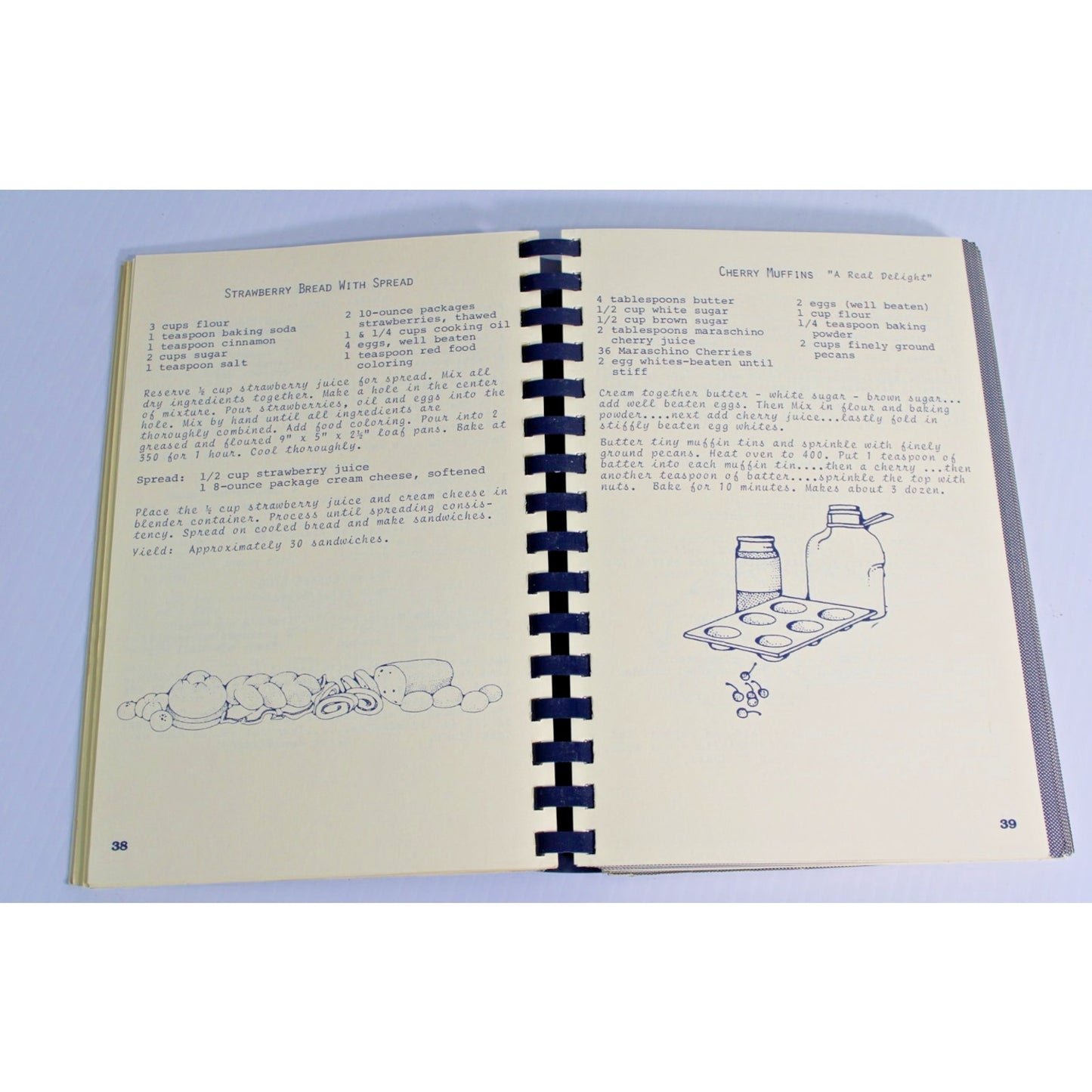 Vintage 1991 Faye Russell's Foods with Flair Cookbook Texas Signed Inscribed