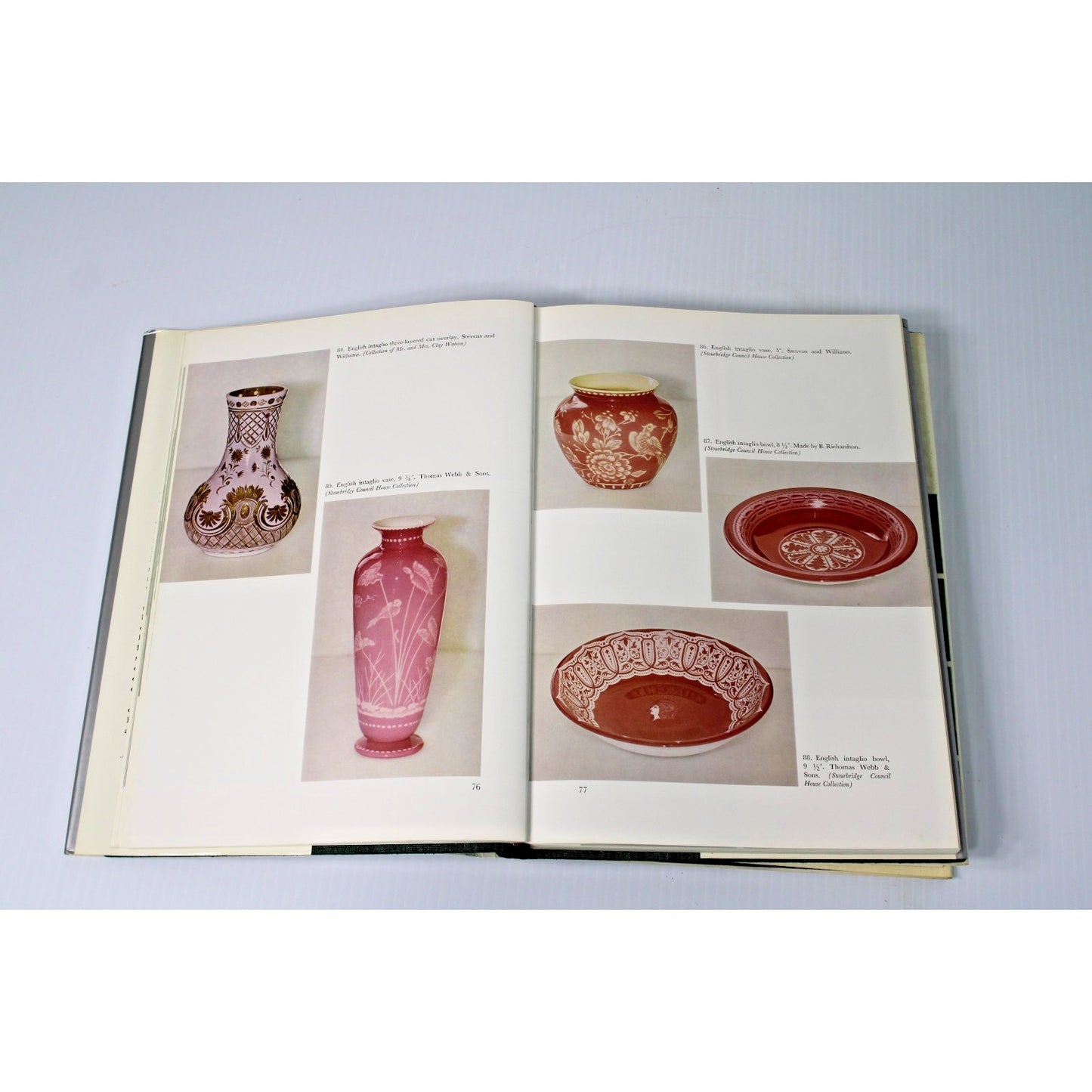 2 Signed Ray & Lee Grover 1st Editions: Art Glass Nouveau & European Art Glass