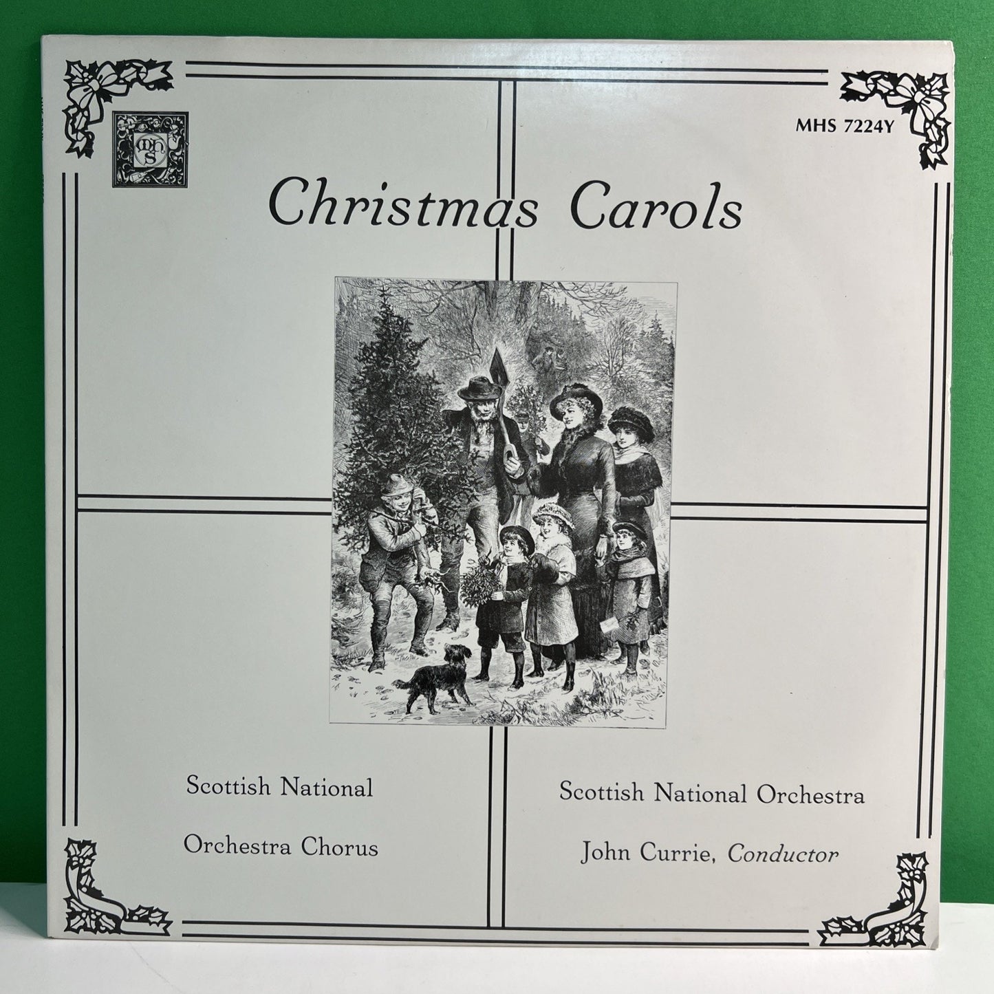 MHS 7224Y Christmas Carols Scottish National Orchestra Chorus 1985 LP Record