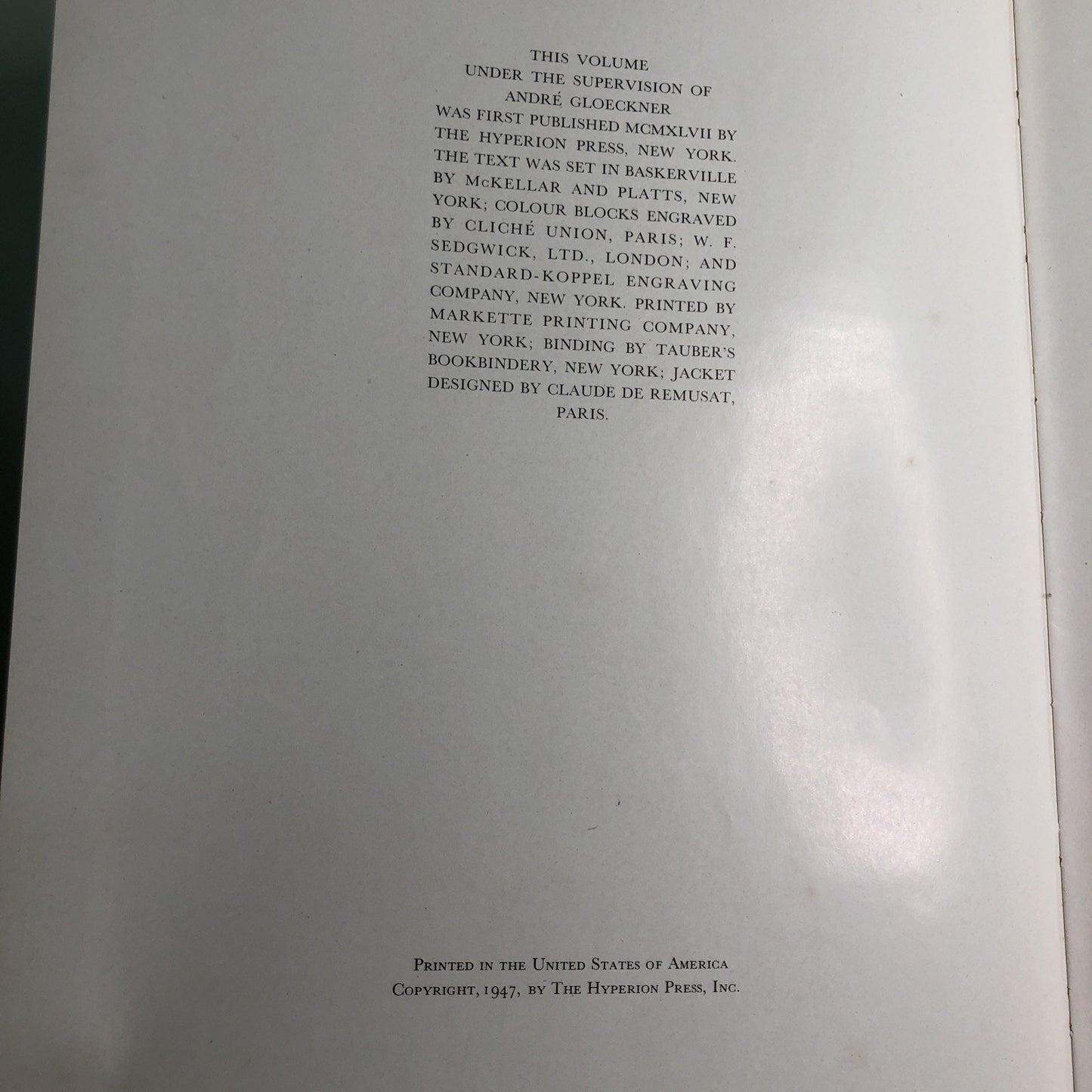 1947 Hieronymus Bosch by Howard Daniel Hyperion HC (DJ-damaged)