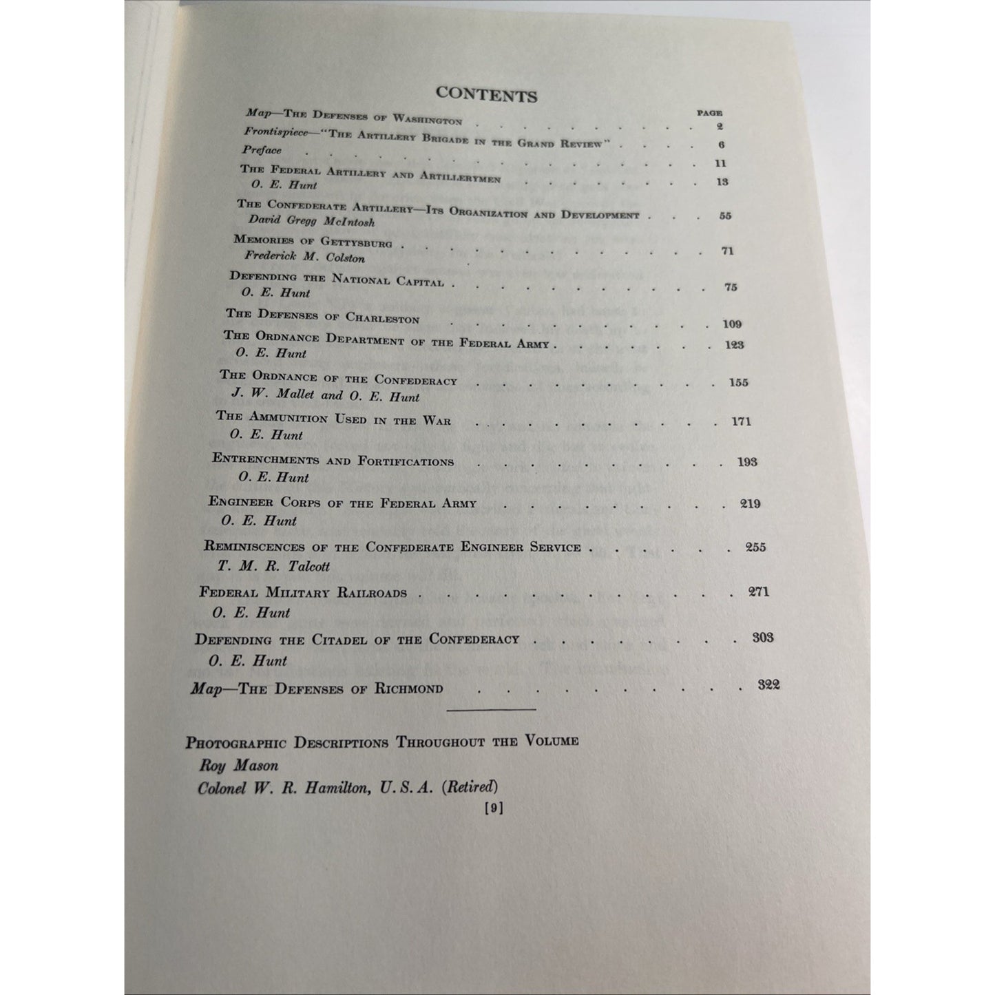THE PHOTOGRAPHIC HISTORY OF THE CIVIL WAR: Vol. 3: Forts & Artillery, The Navies