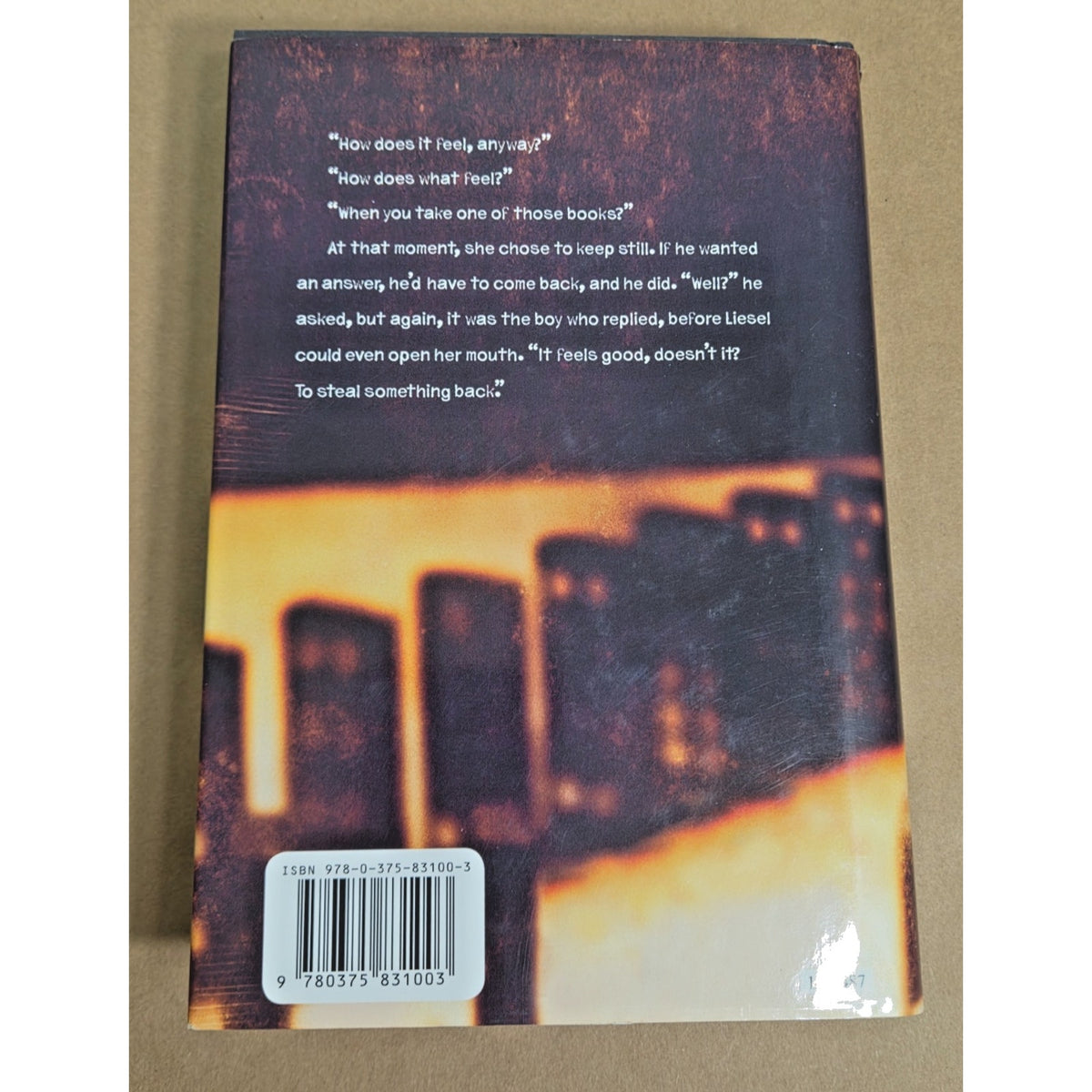 The Book Thief by Markus Zusak First American Edition Hardcover with Dust Jacket