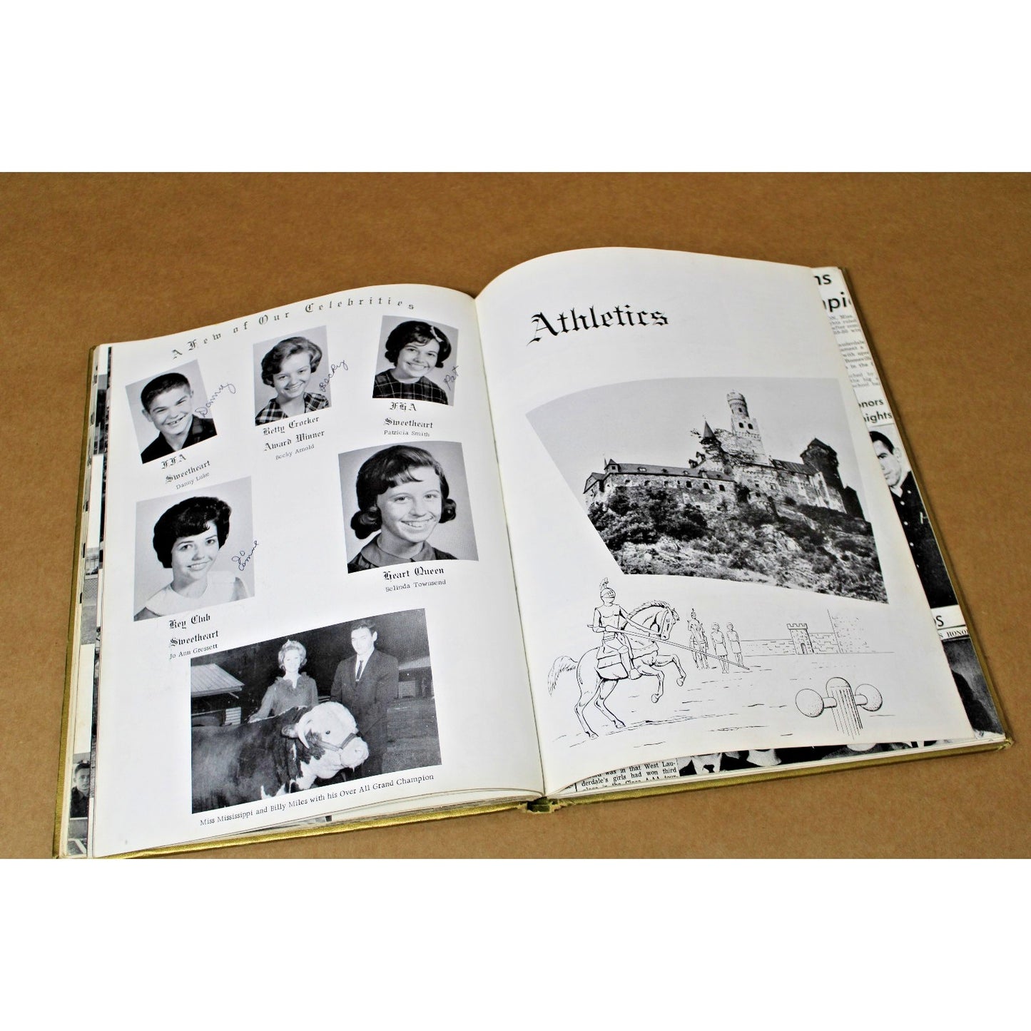 Vintage 1965 West Lauderdale High School Yearbook, The Lance, Collinsville, MS