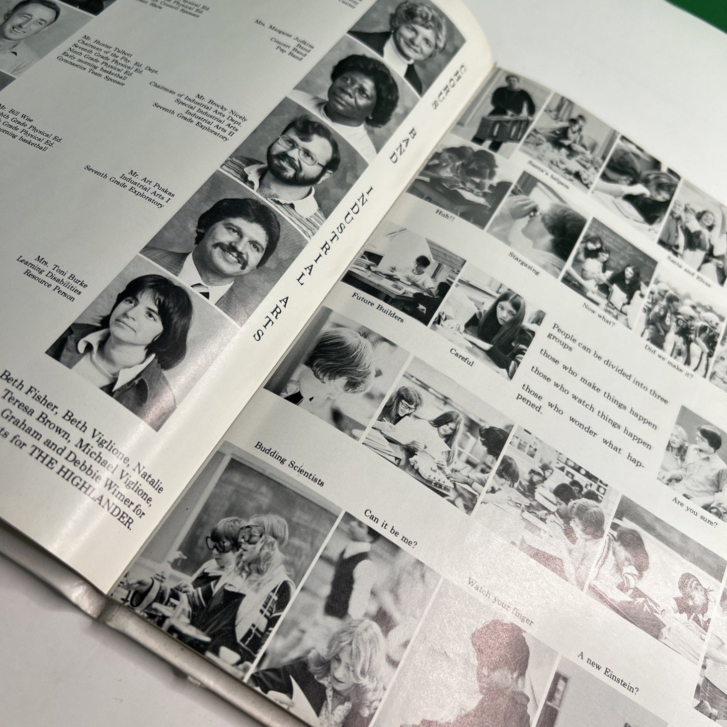 1977-78 The Highlander Shelburne Junior High School Yearbook