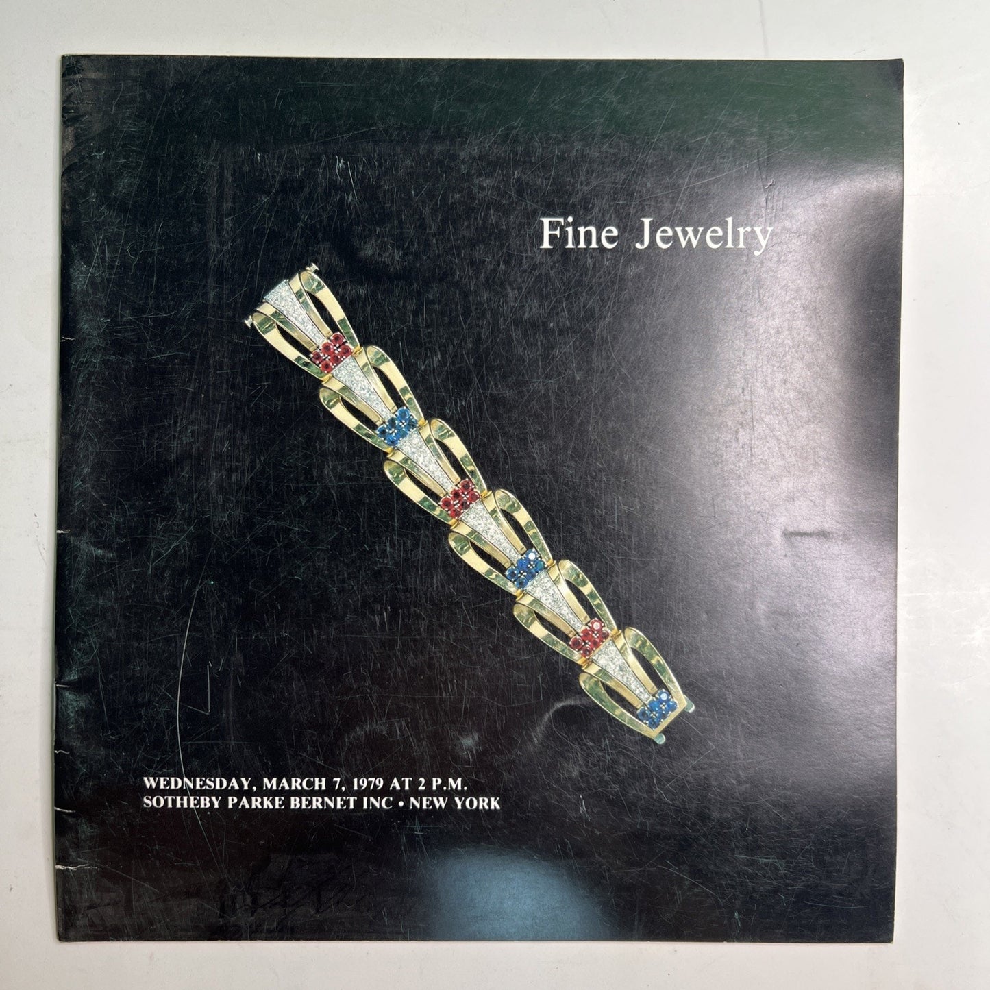 Sotheby’s Parke Bernet Auction Catalog March 7, 1979 Fine Jewelry