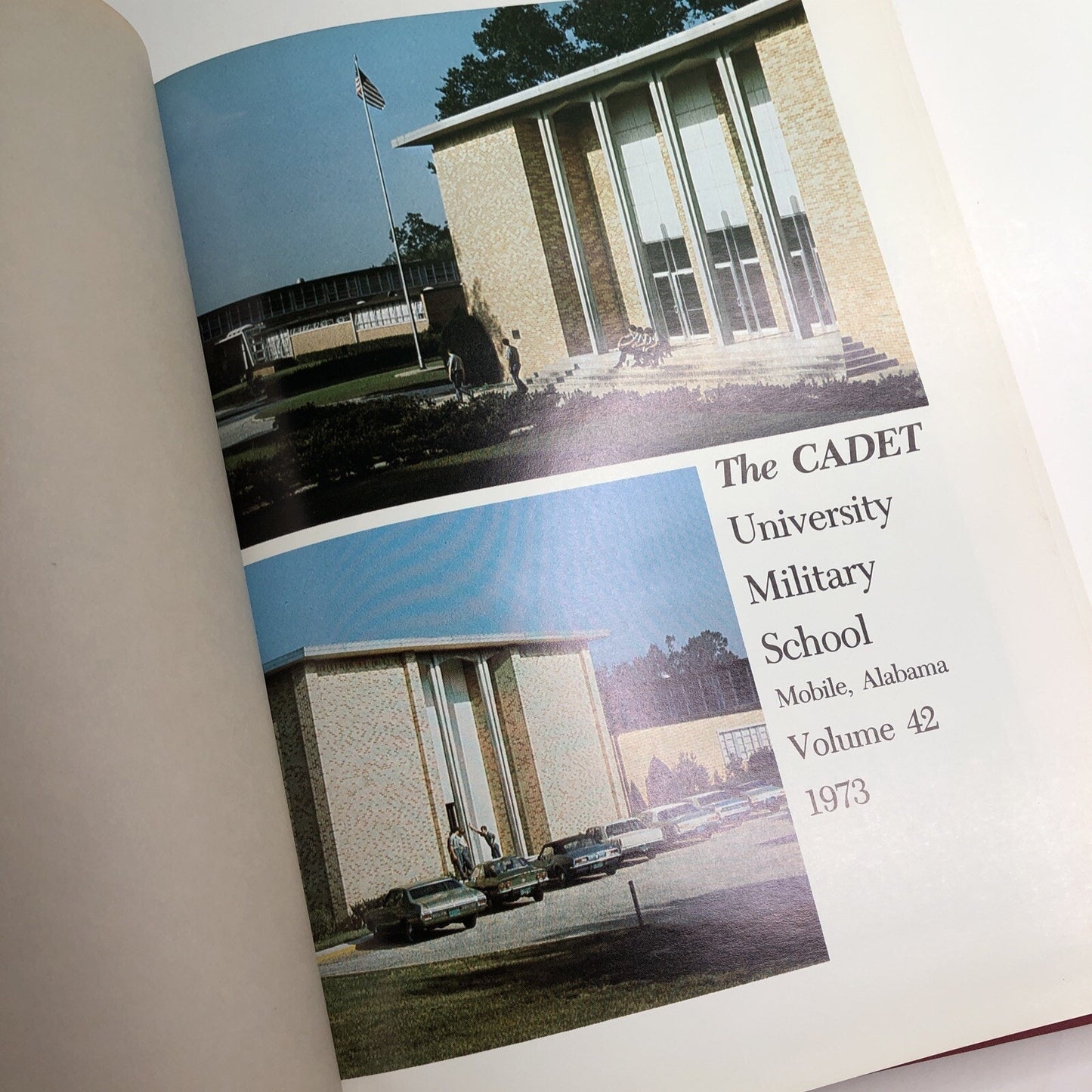 1973 THE CADET Yearbook University Military School Mobile Alabama AL UMS WRIGHT
