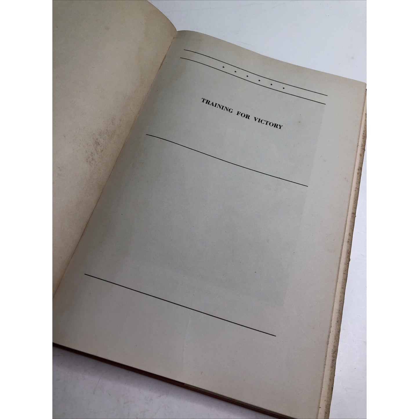 1943 Shopwork Training for Victory Book HC by Wicks Poliacik Ellberg American Co