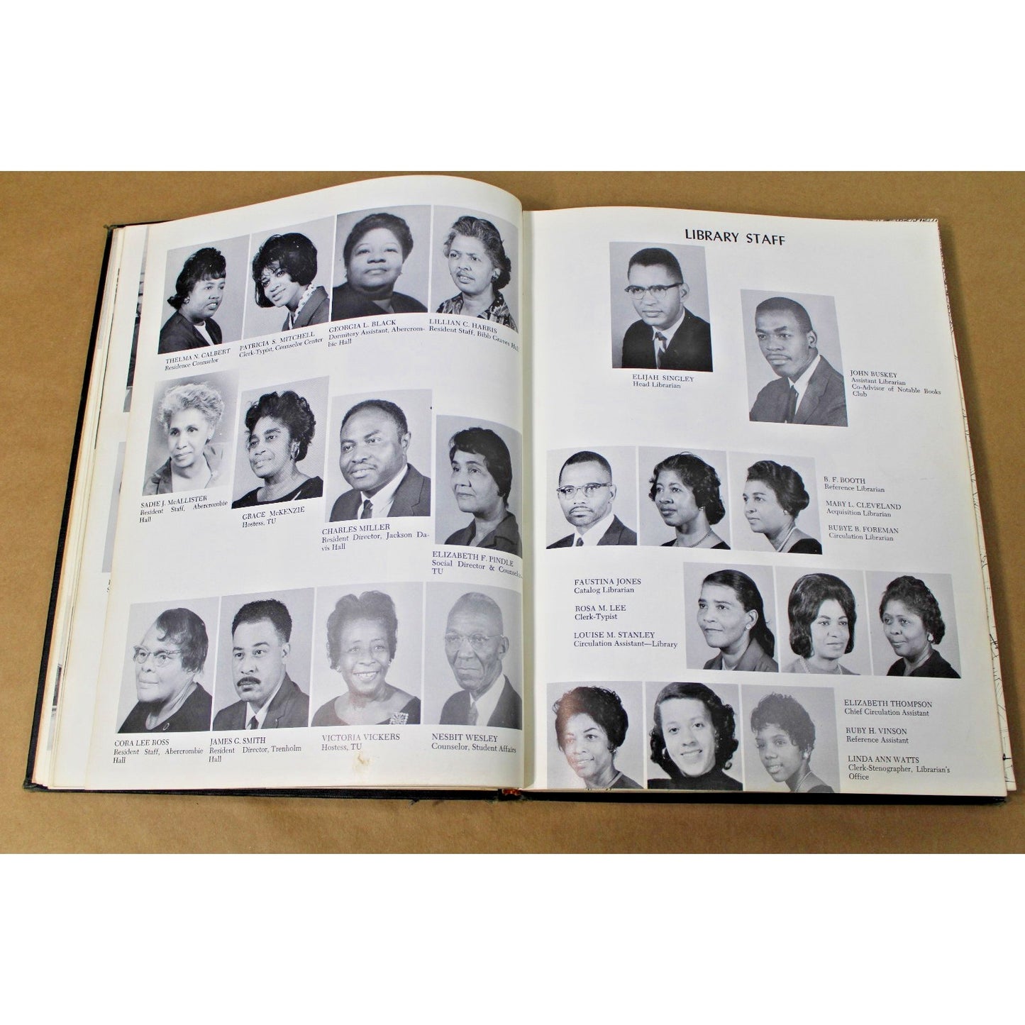 Vintage 1965 Alabama State University Yearbook The '65 Hornet HBCU Montgomery AL