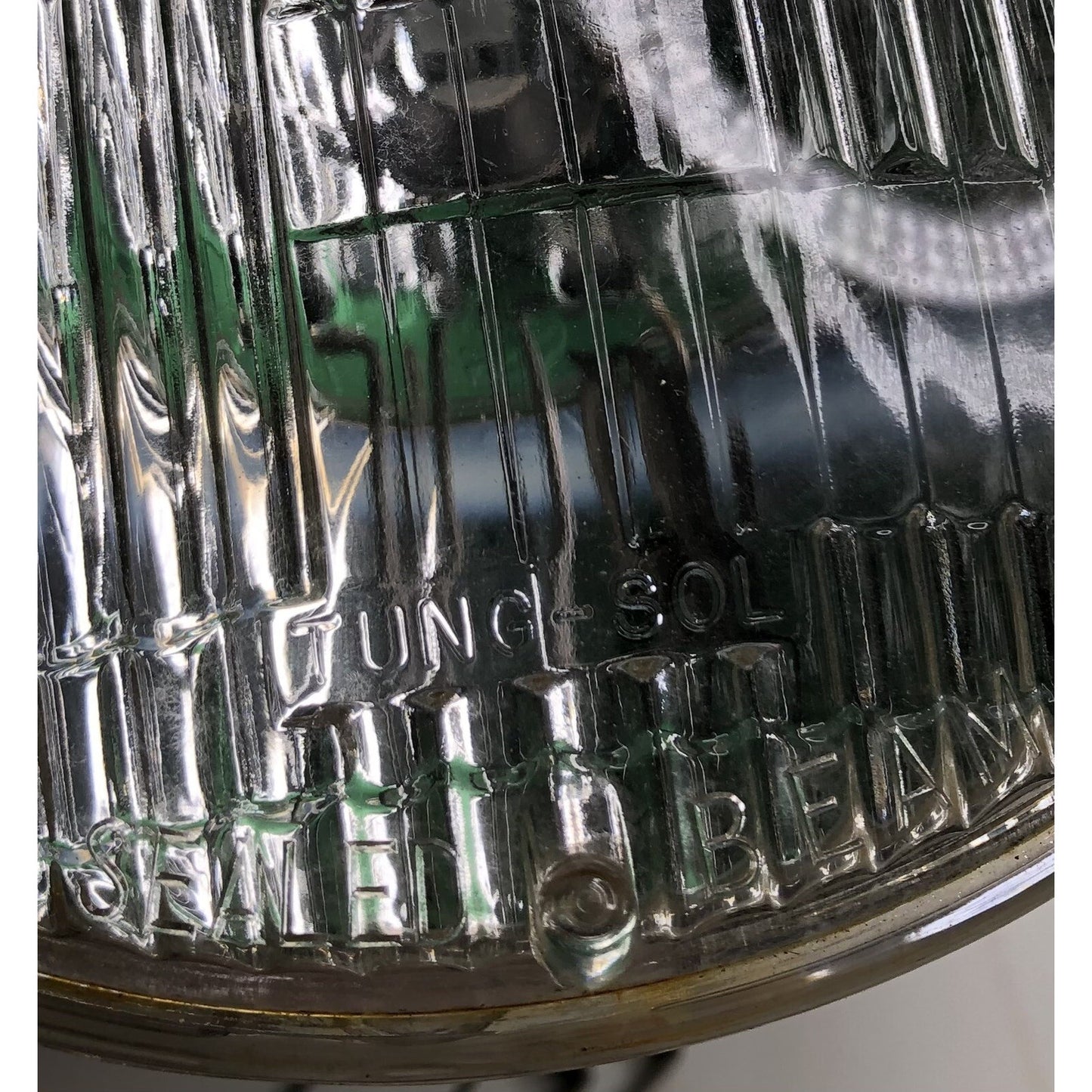 Vintage HELLA Volkswagen VW Logo Headlight Glass Lens & Assembly