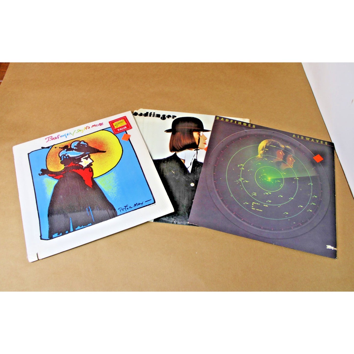 Lot of 3 Badfinger Albums, Peter Max Cover, Welsh Rock Band, Power Pop