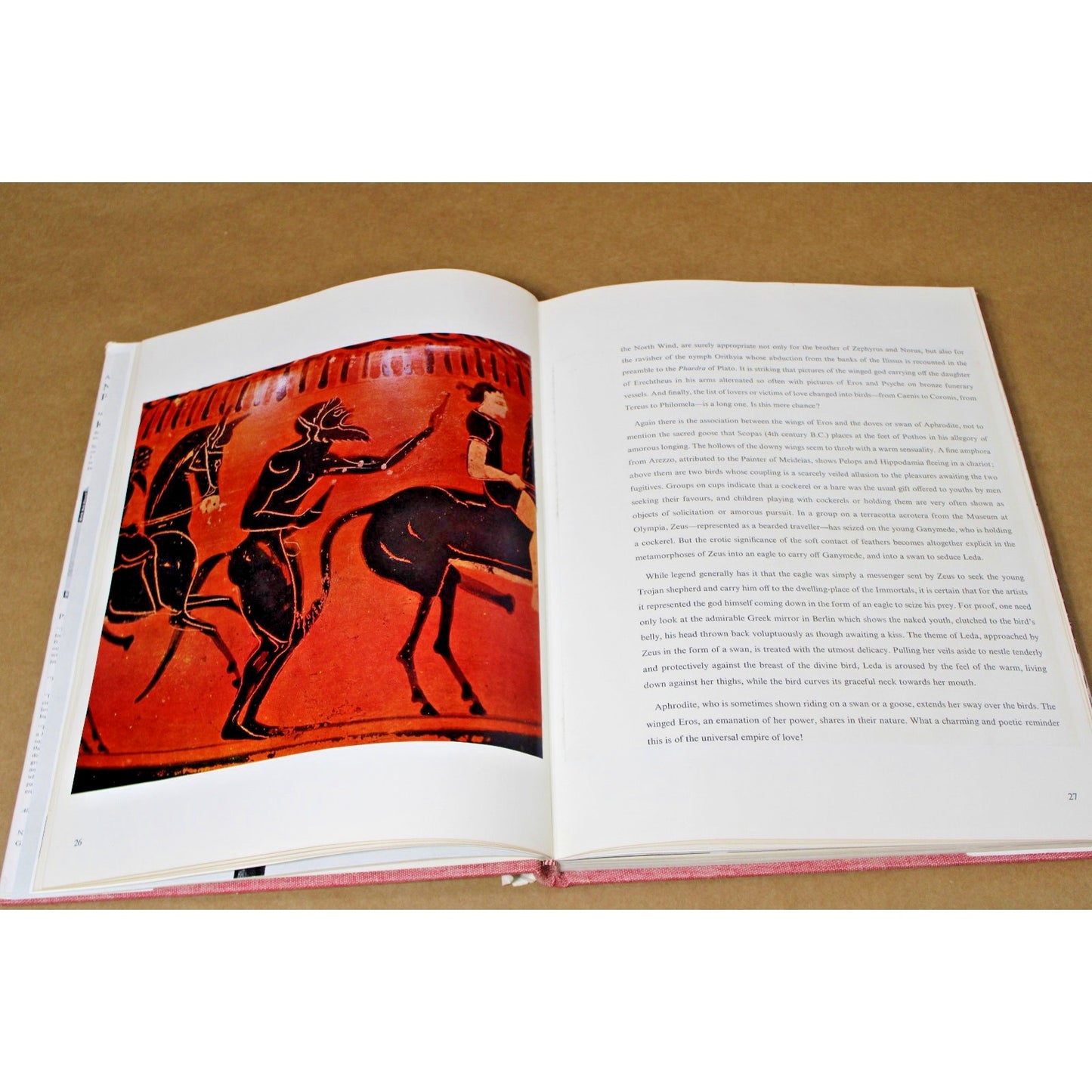 1962 Eros Kalos, Essay on Erotic Elements in Greek Art, Jean Marcade 1st Edition