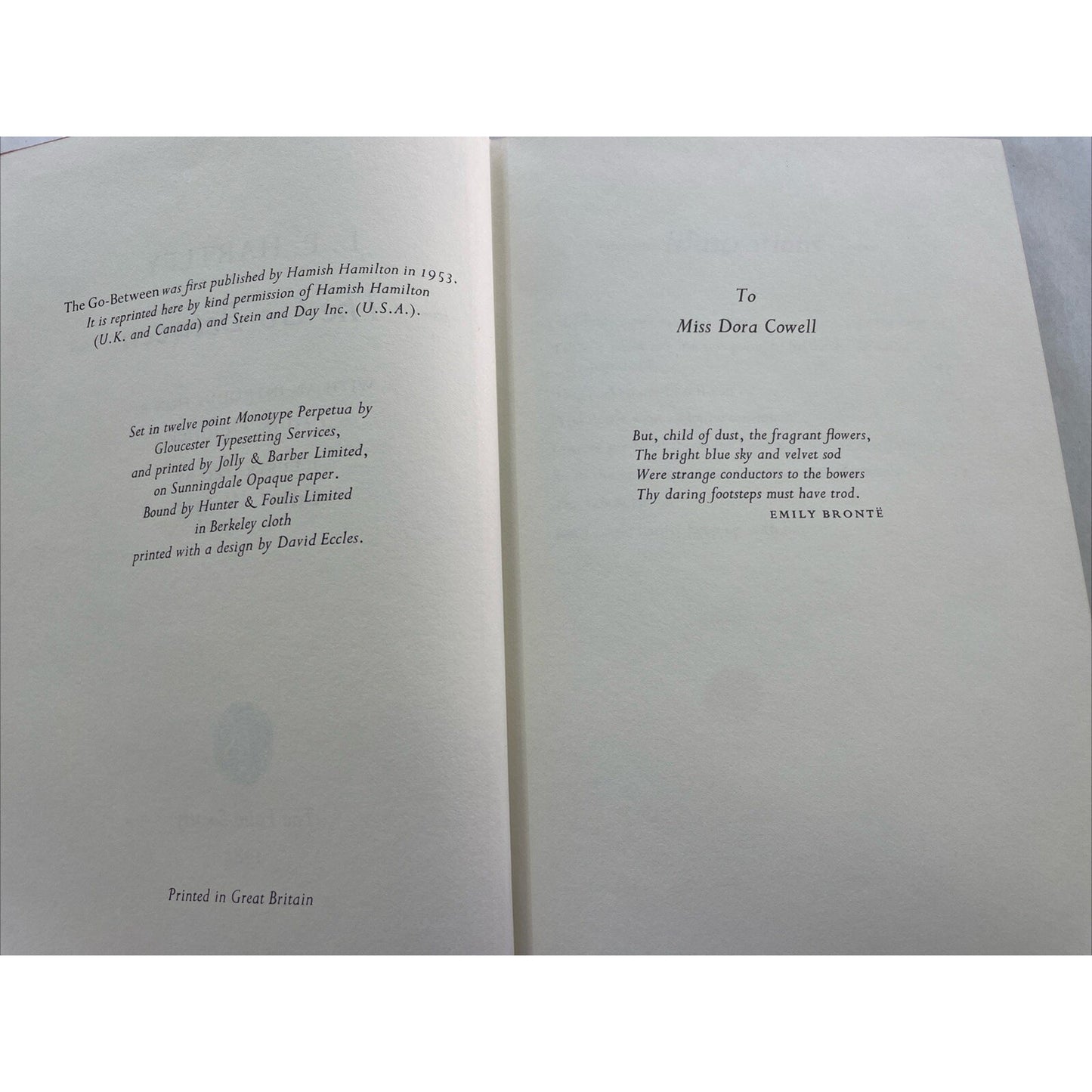The Go-Between by L. P. Hartley - Folio Society Ed., ill. by Carel Weight (1985)