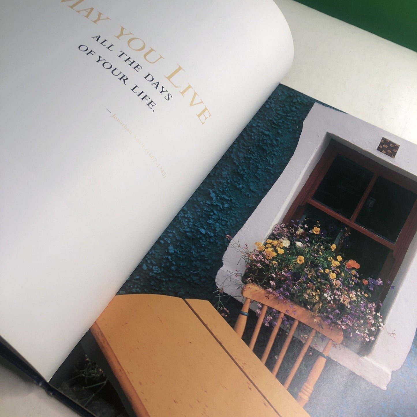 A Treasury of Irish Blessings by Running Press 2002 Hardcover Dust Jacket Illus.