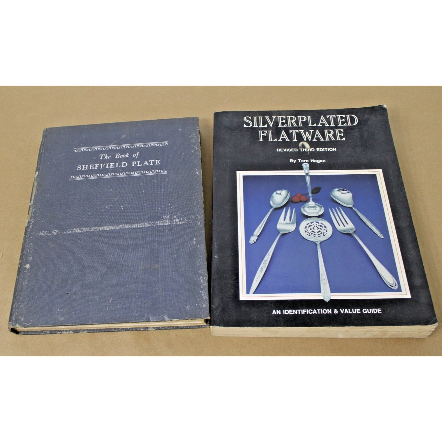 Lot of 2 Antique Silver Vintage Identification Guides/ Books Sheffield, Hagan