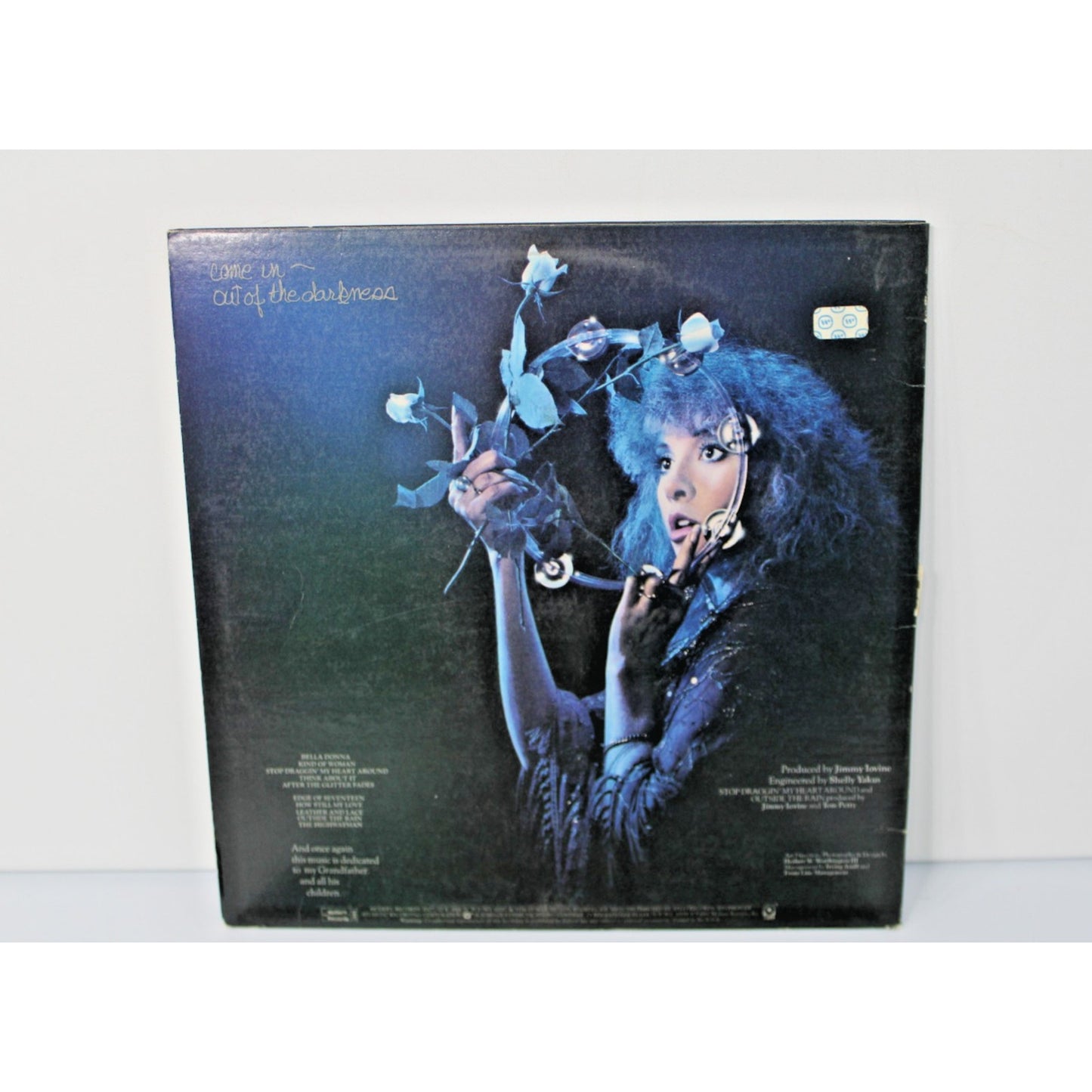 Stevie Nicks- Bella Donna, 1981 MR 38-139, Vintage Solo LP w/ Inner Lyrics VG+