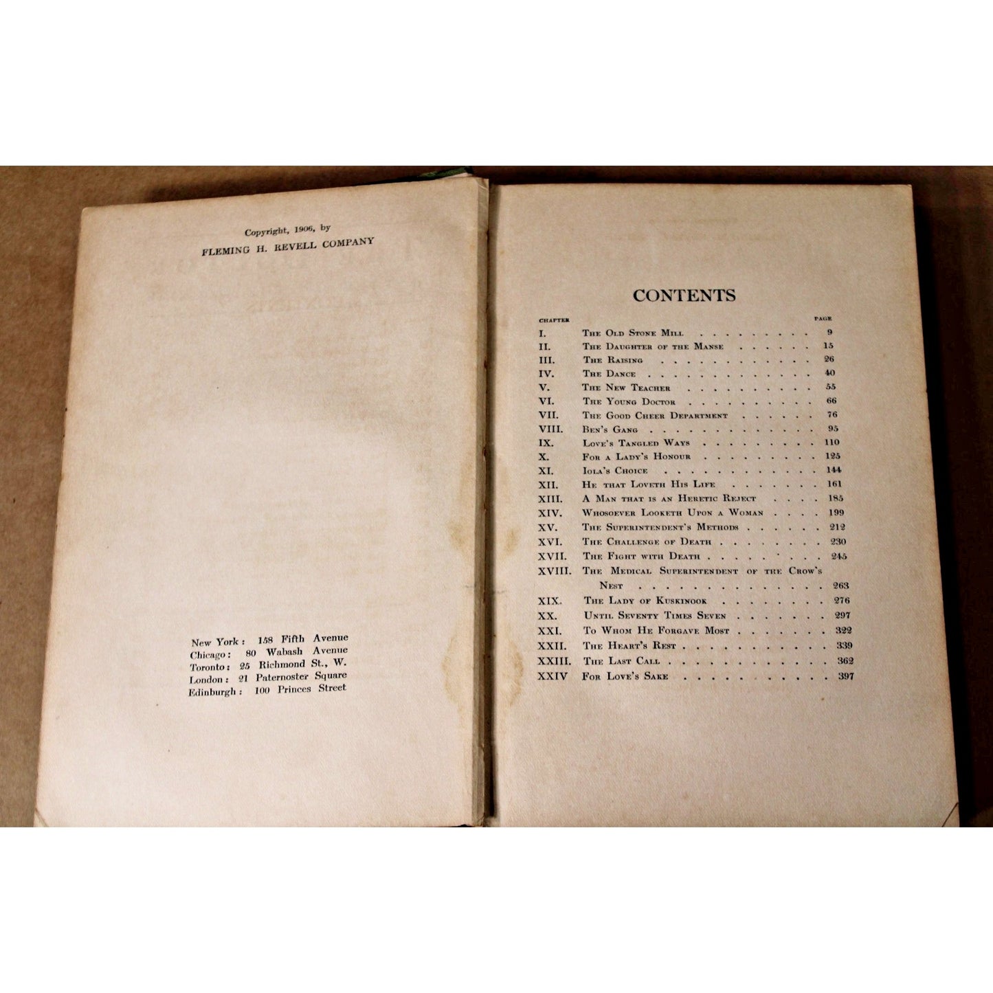 1906 Novel- The Doctor: A Tale of the Rockies, by Ralph Connor (Rare and Racy!)