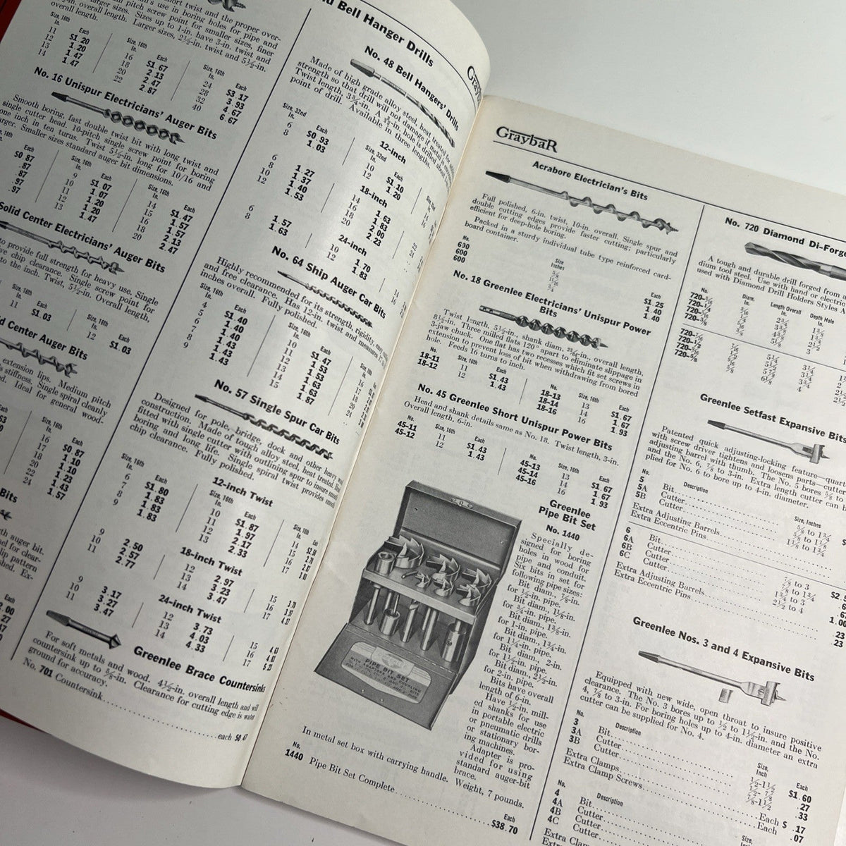 Vintage Graybar Catalog #5154B 1955 Electrician’s Tools 80 Pages Illustrated