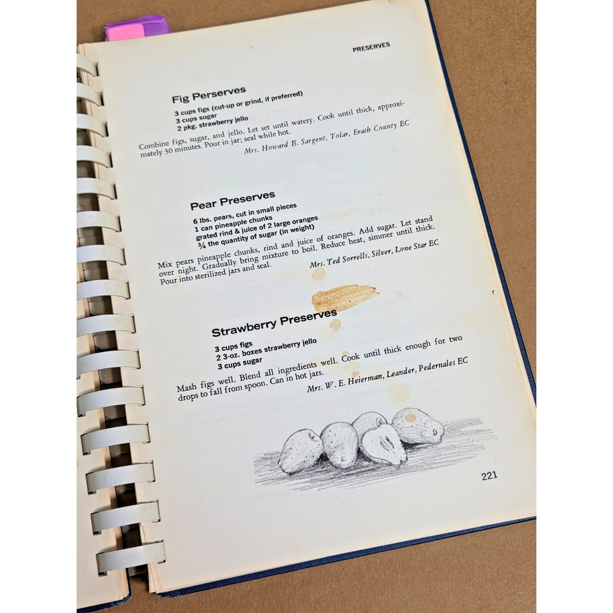 Vintage 1971 Typically Texas Cookbook - Rare 2nd Printing Rural Co-op Recipes