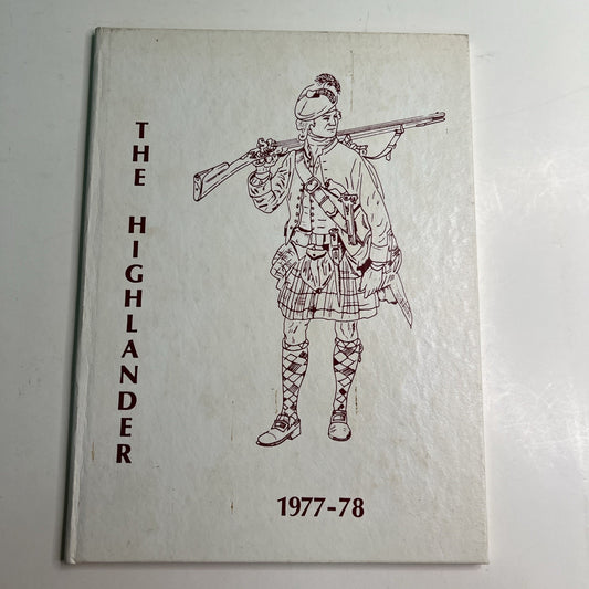 1977-78 The Highlander Shelburne Junior High School Yearbook