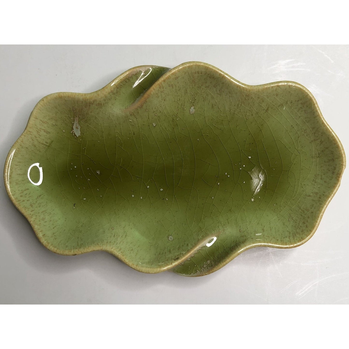 Rare Vintage Pinewood Pottery ASHTRAY TRINKET TRAY By EDITH HARWELL Fairhope AL