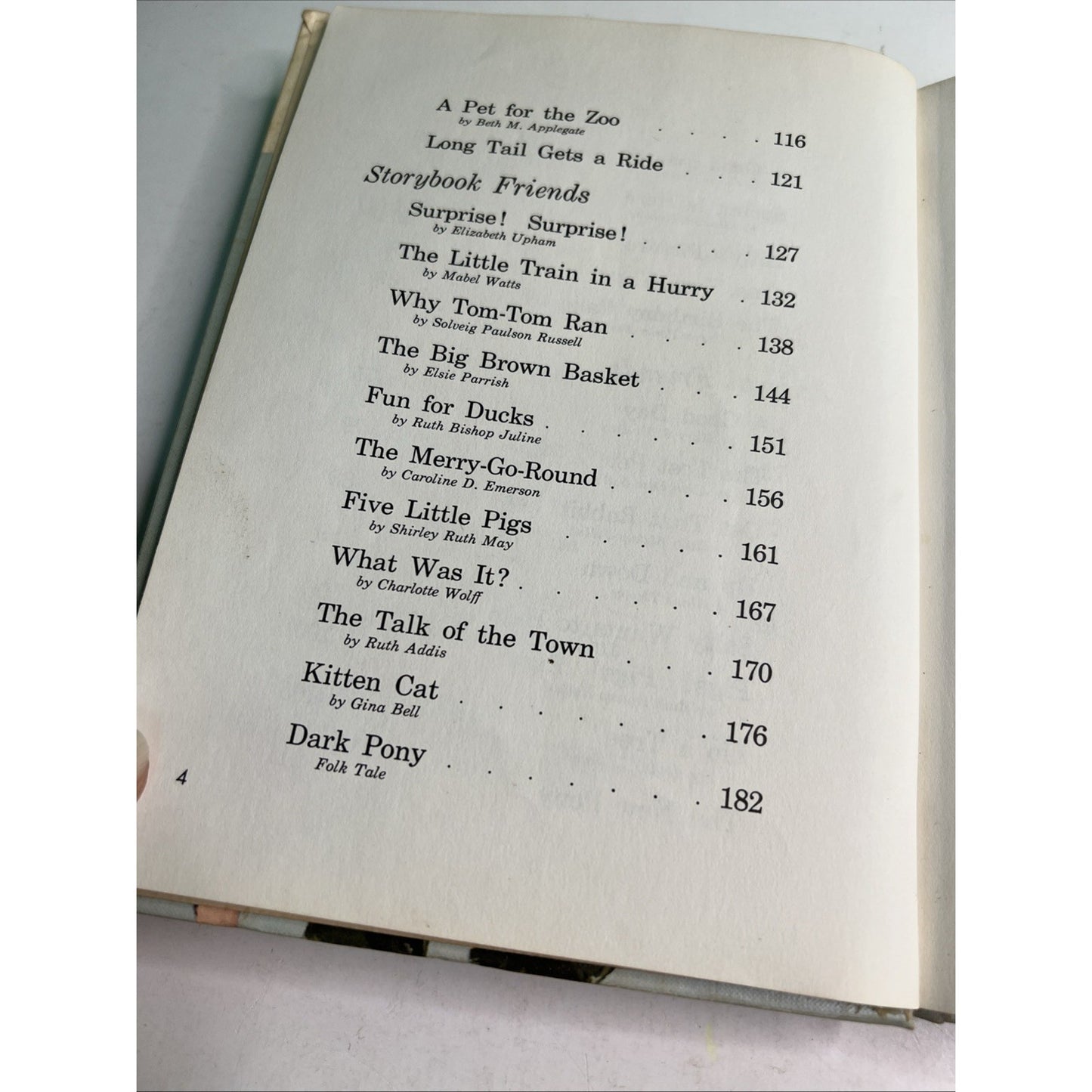 Vintage "More Fun With Our Friends" Hardbound Book By The New Basic Readers 1962