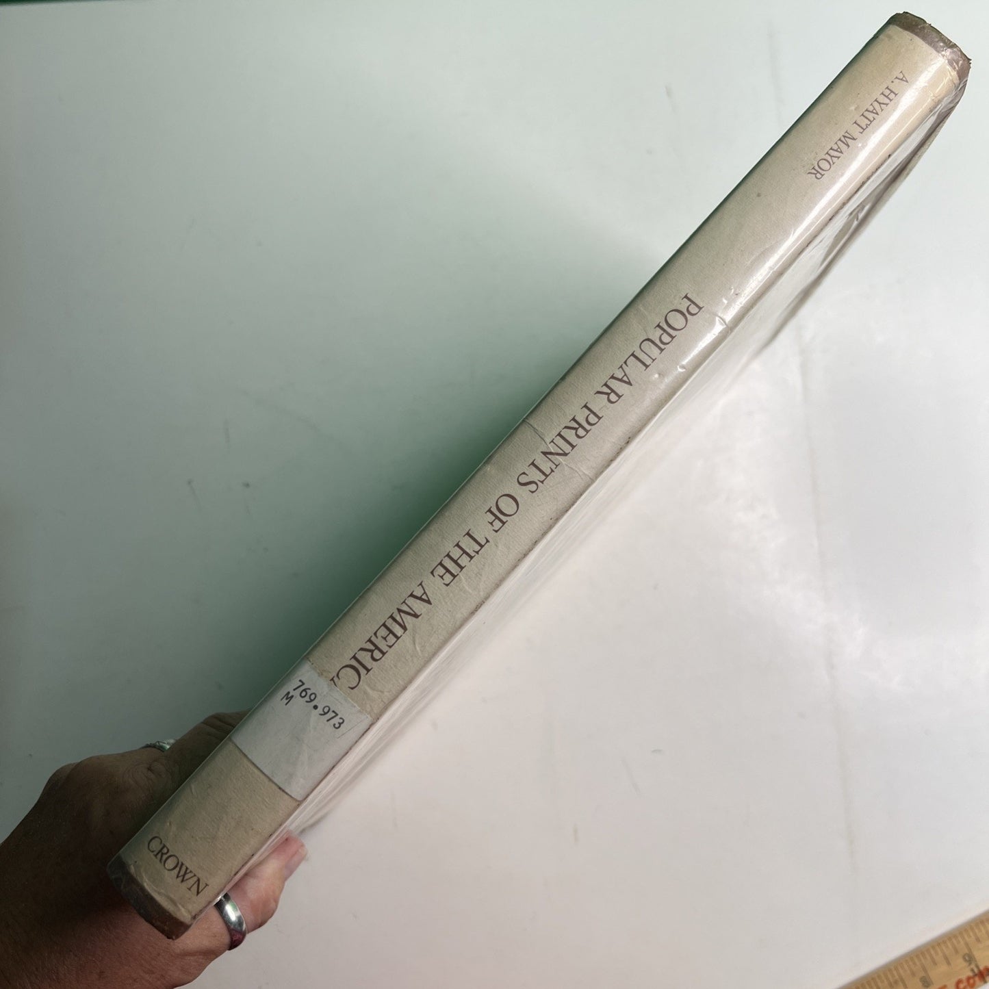 Popular Prints of The Americas by A. Hyatt Mayor 1st Edition 1973 HC Ex Library